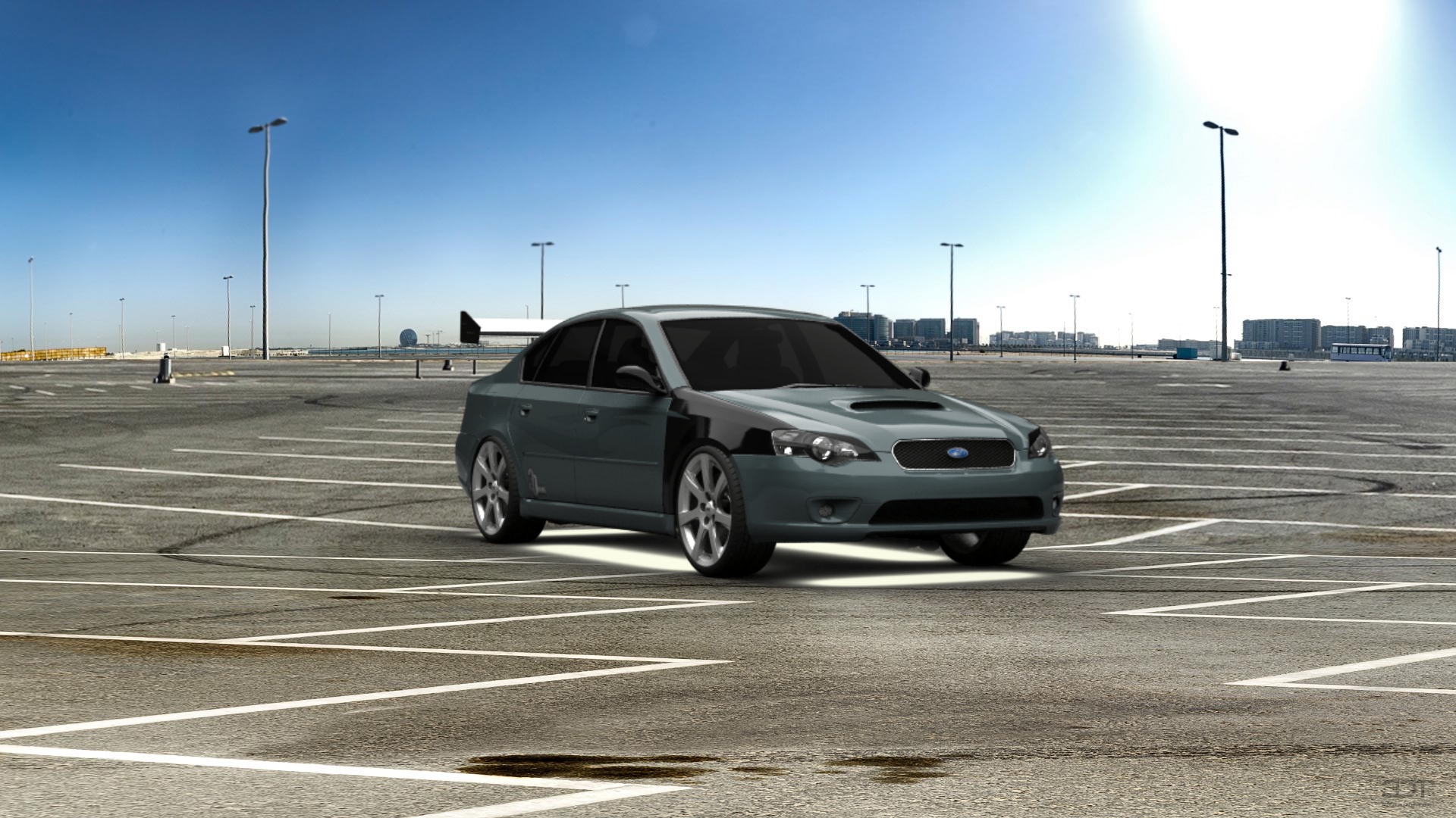 Subaru Legacy sedan 2002 tuning