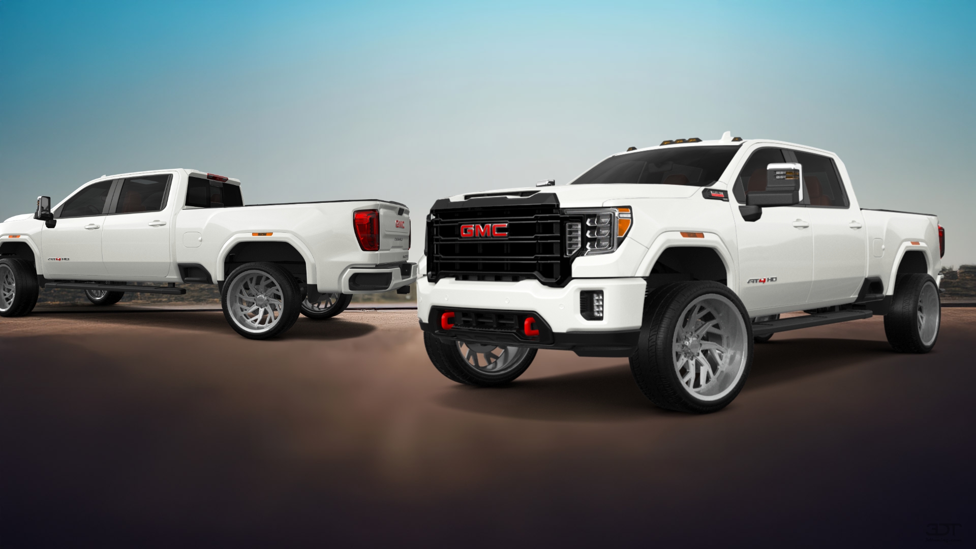 GMC Sierra 2500 HD 4 Door pickup truck 2020 tuning