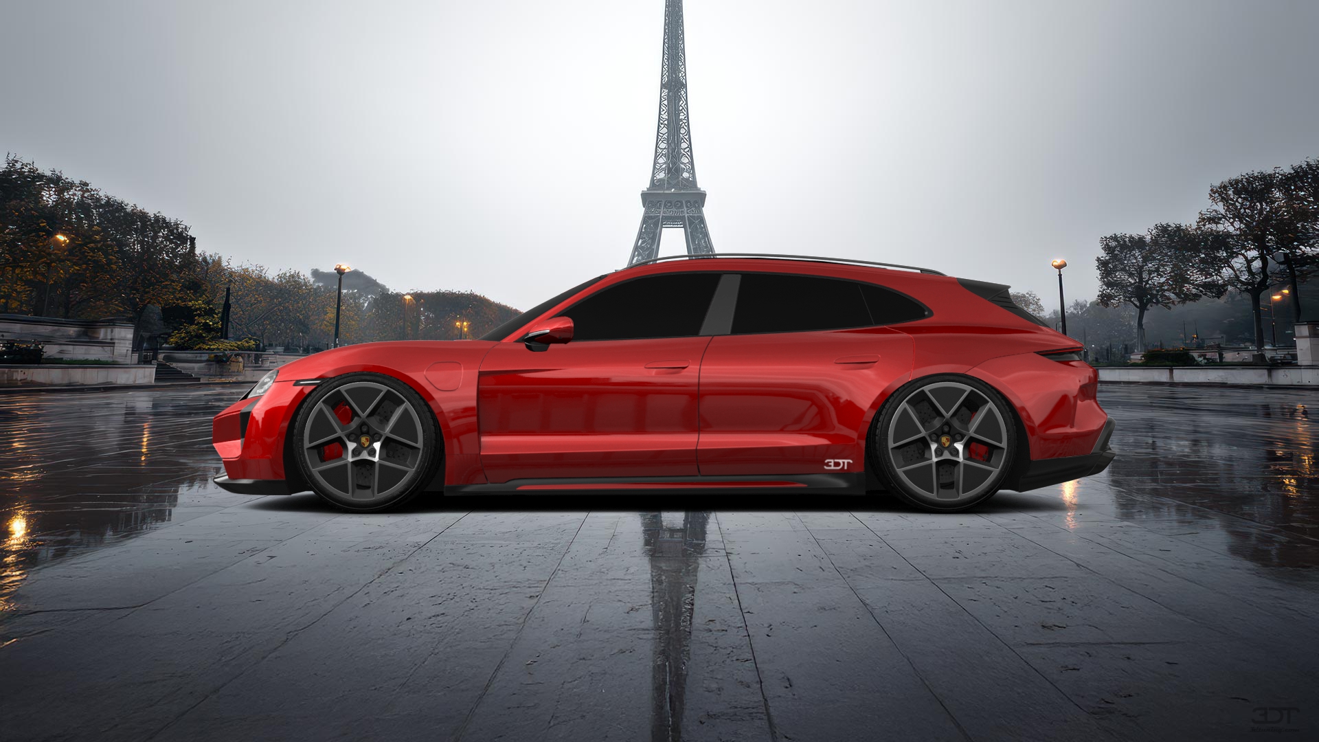 Porsche Taycan Sport Turismo Shooting Brake 2019 tuning