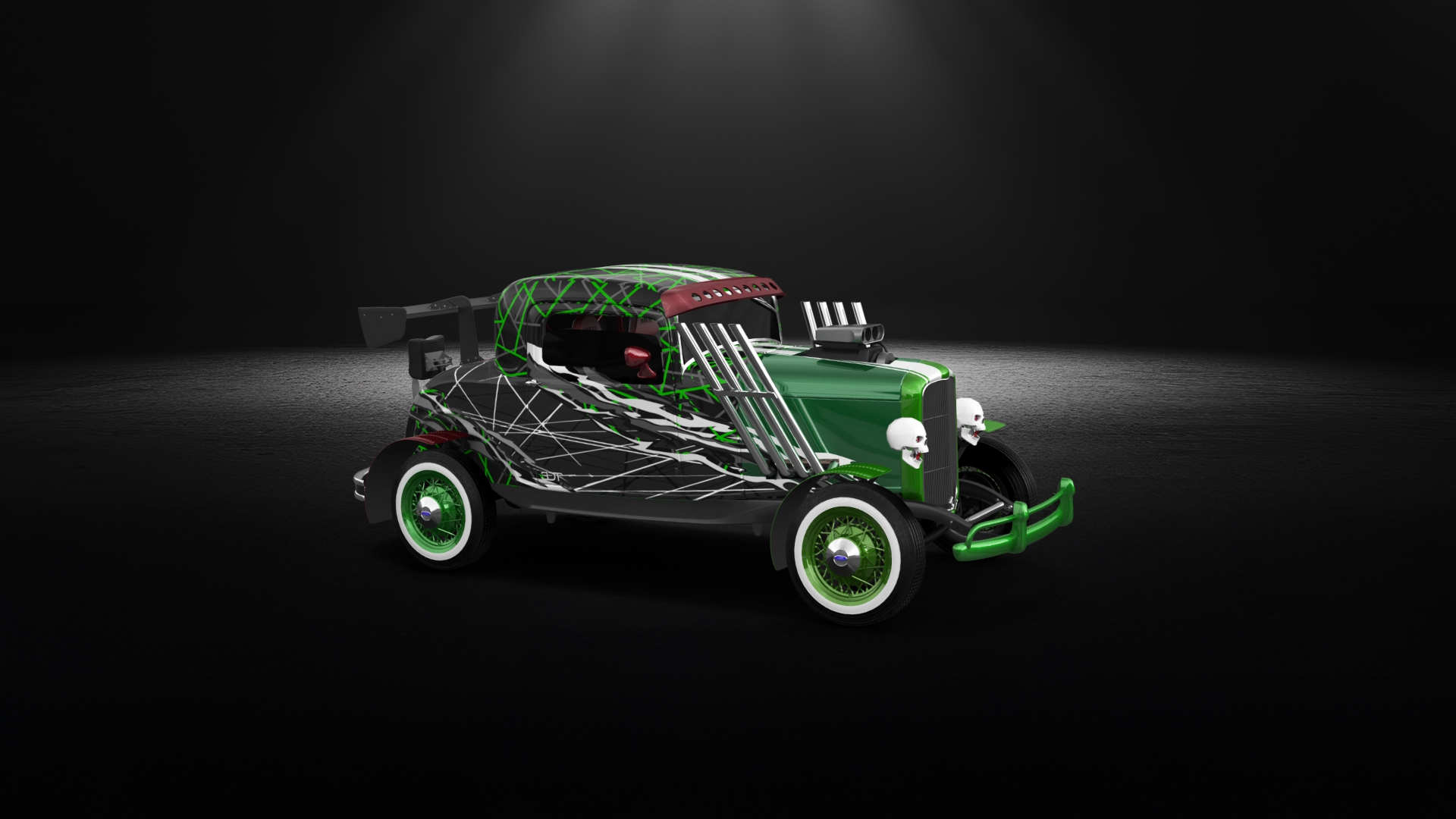 Ford Model B Deluxe 2 Door Coupe 1932