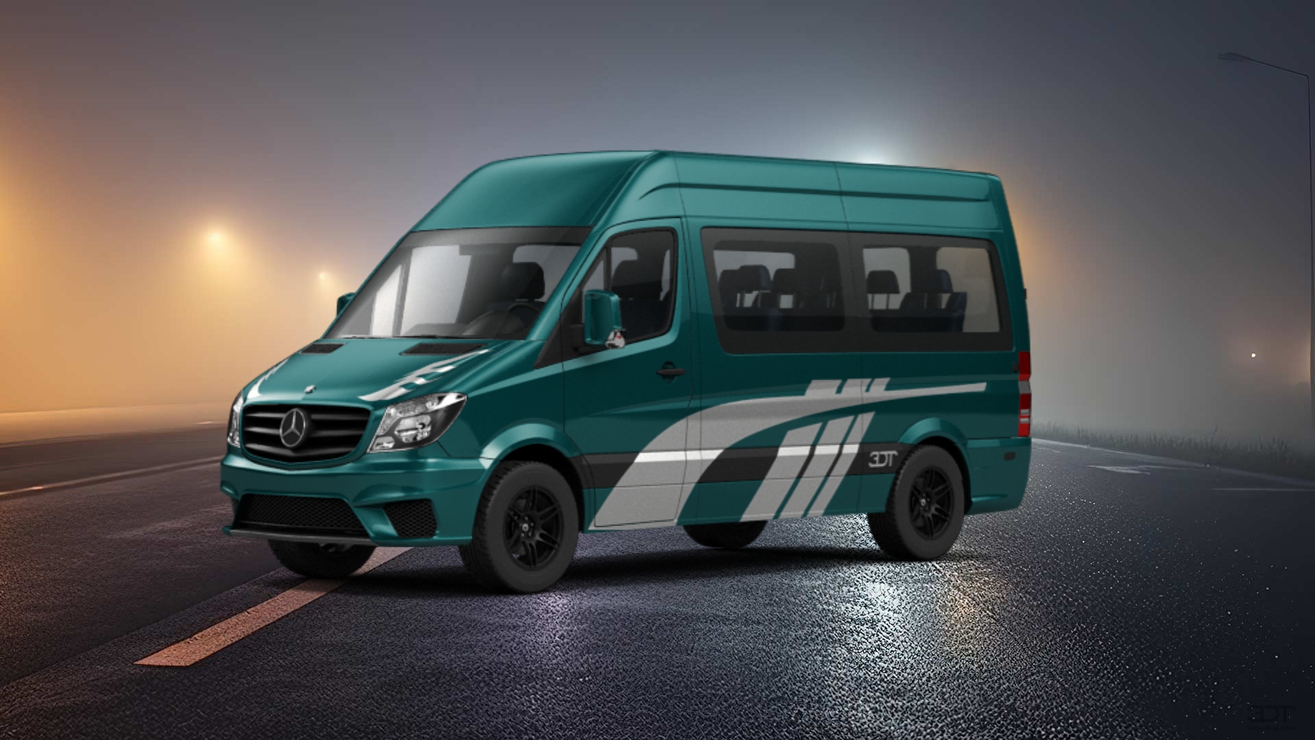 Mercedes Sprinter Passenger Van 2013 tuning