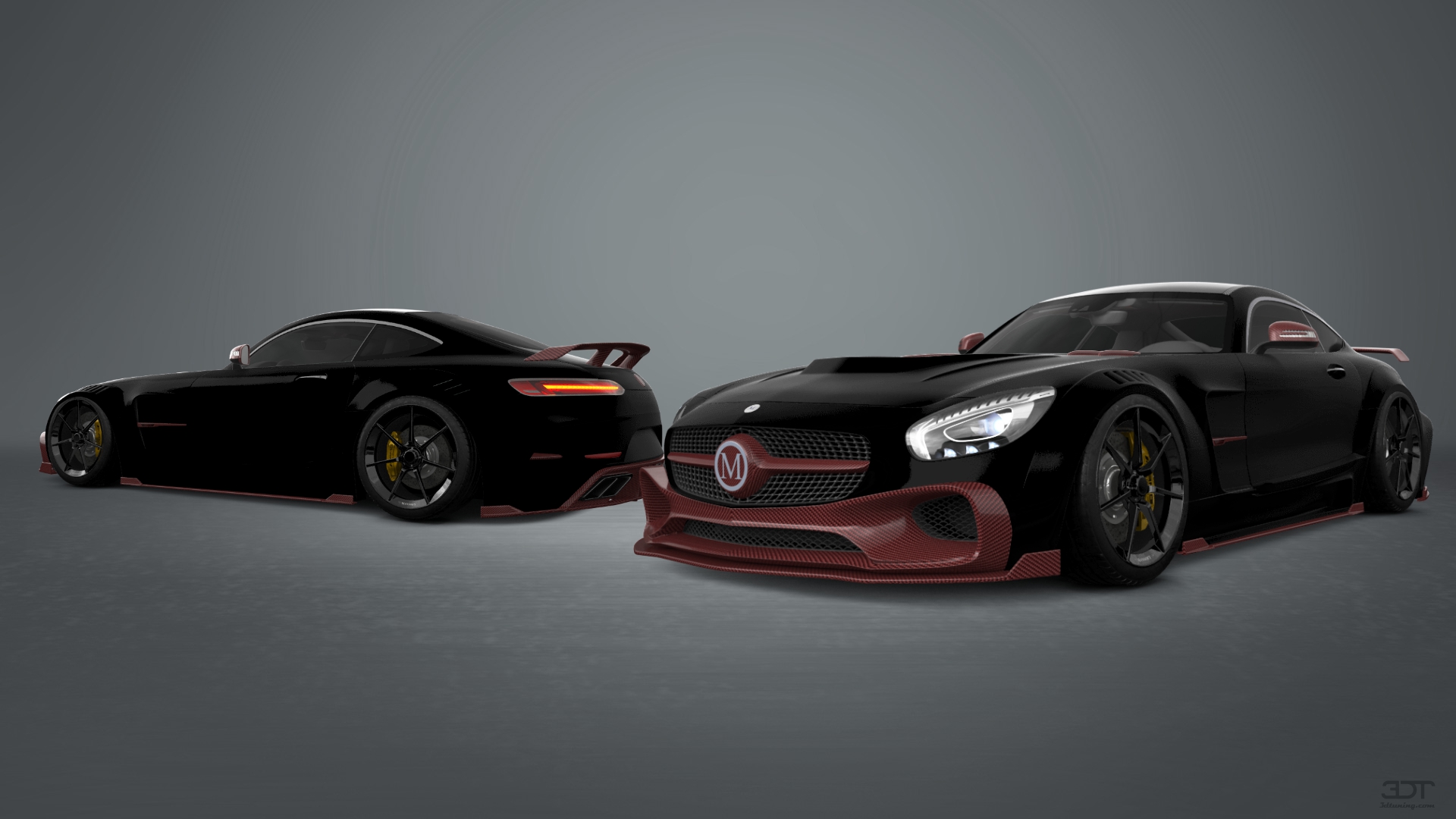 Mercedes AMG GT 2 door fastback coupe 2015 tuning