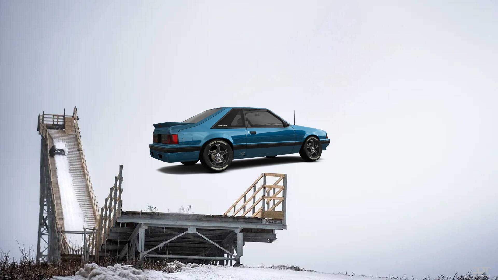 Ford Mustang 3 Door Hatchback 1988 tuning