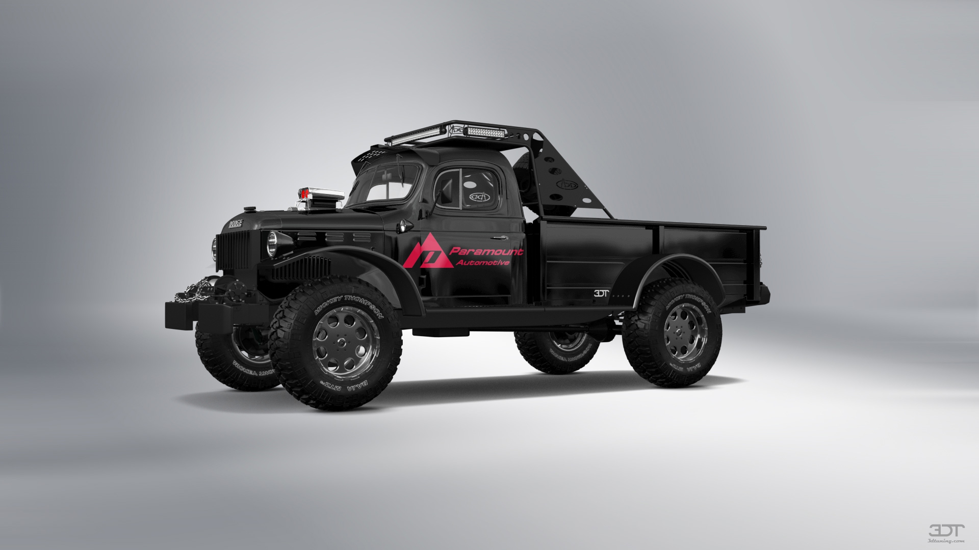 Dodge Power Wagon 2 Door pickup truck 1947 tuning