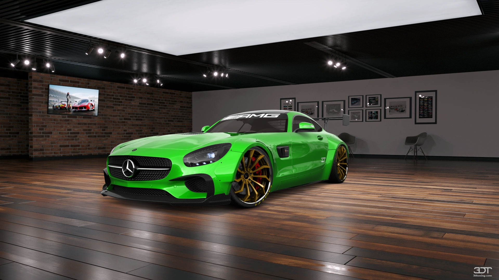 Mercedes AMG GT 2 door fastback coupe 2016