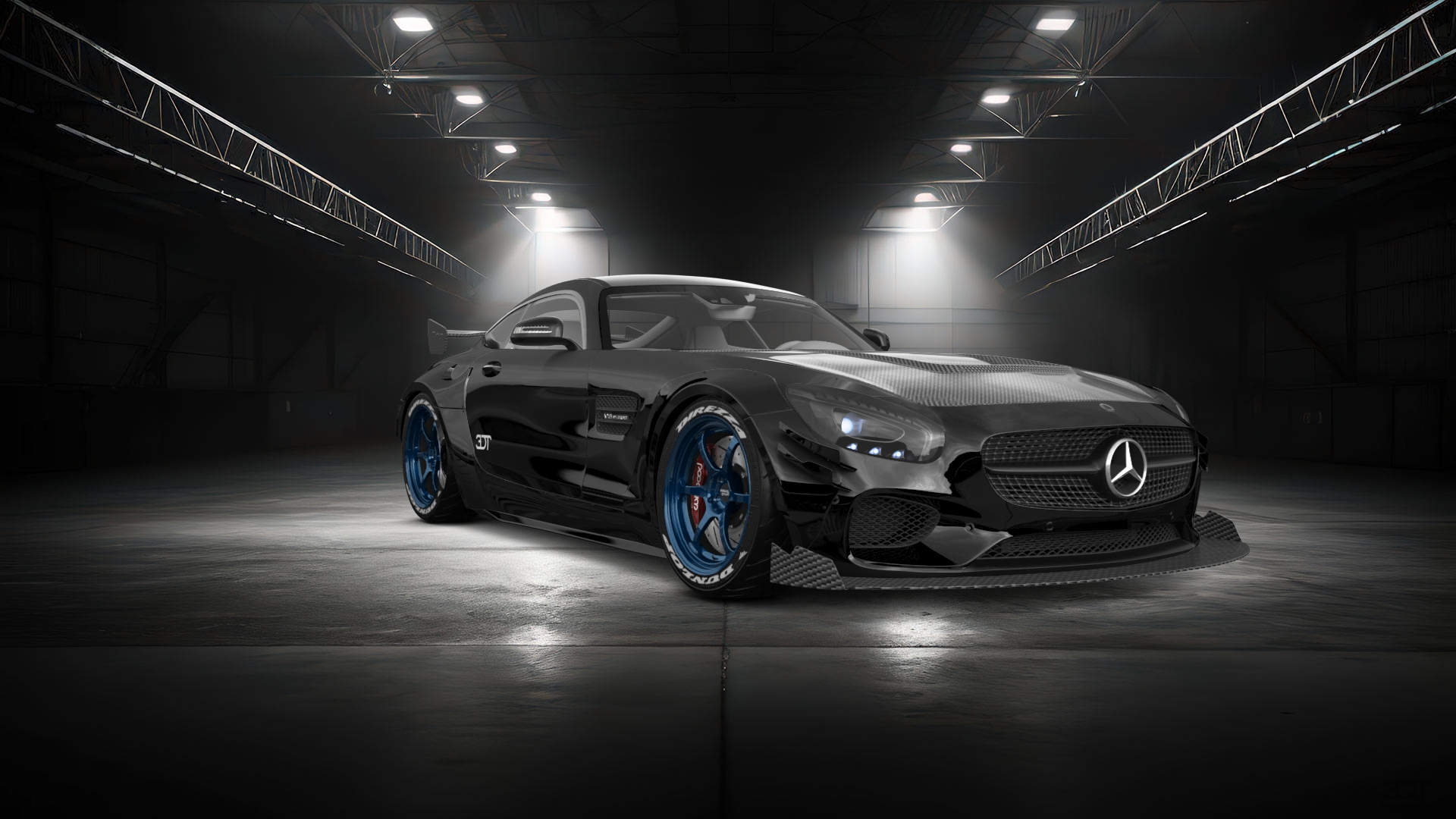 Mercedes AMG GT 2 door fastback coupe 2015
