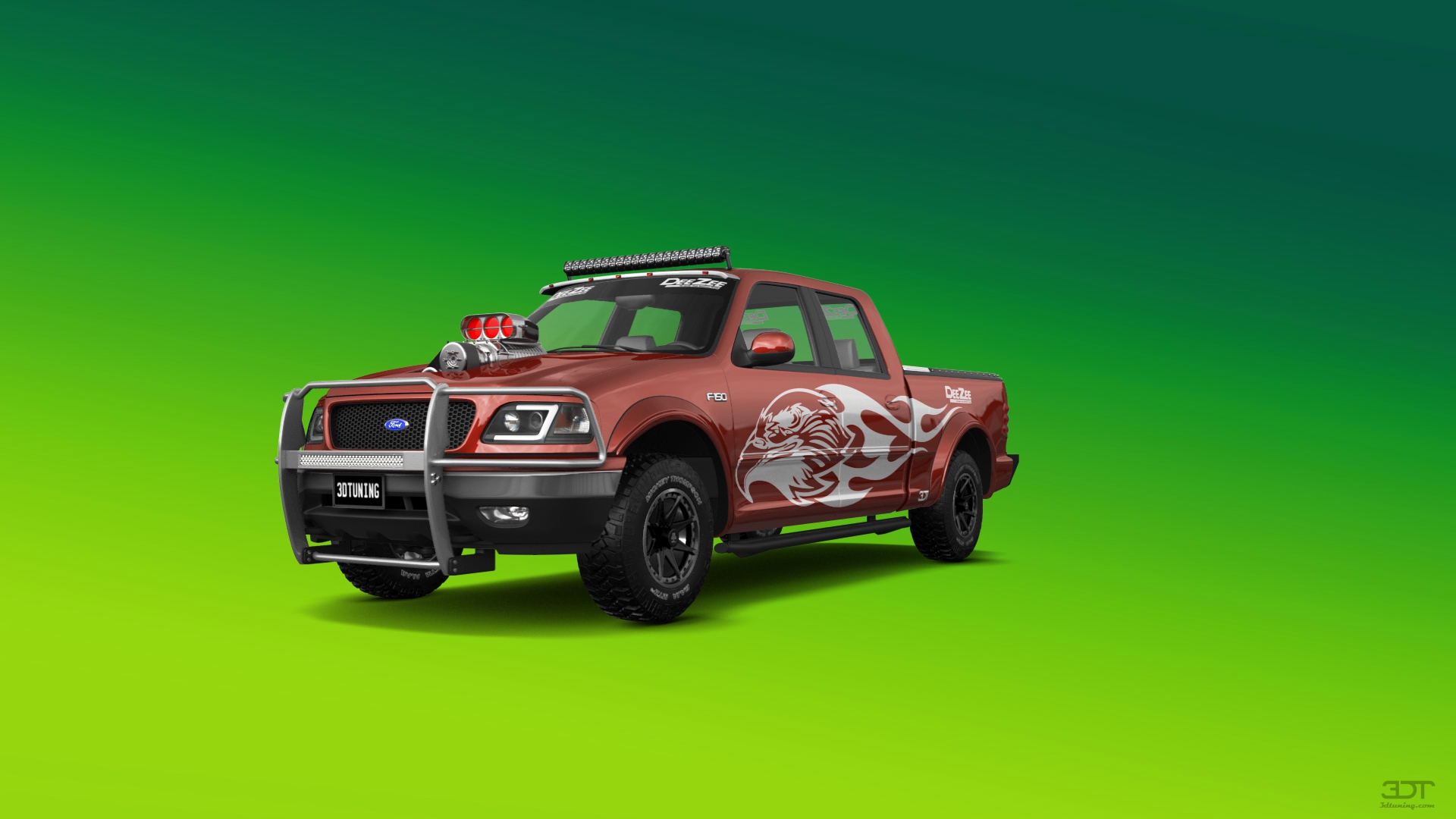 Ford F-150 SuperCrew 4 Door pickup truck 1997 tuning