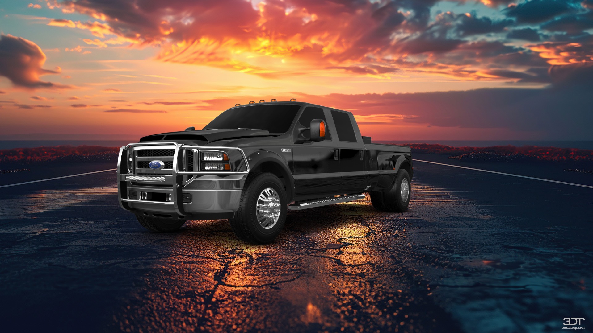Ford F-350 DRW 4 Door pickup truck 1999 tuning