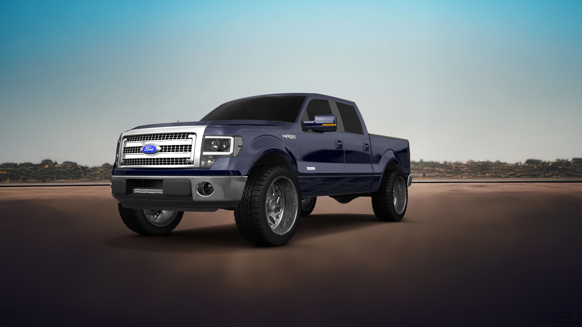 Ford F-150 Crew Cab 4 Door pickup truck 2013 tuning