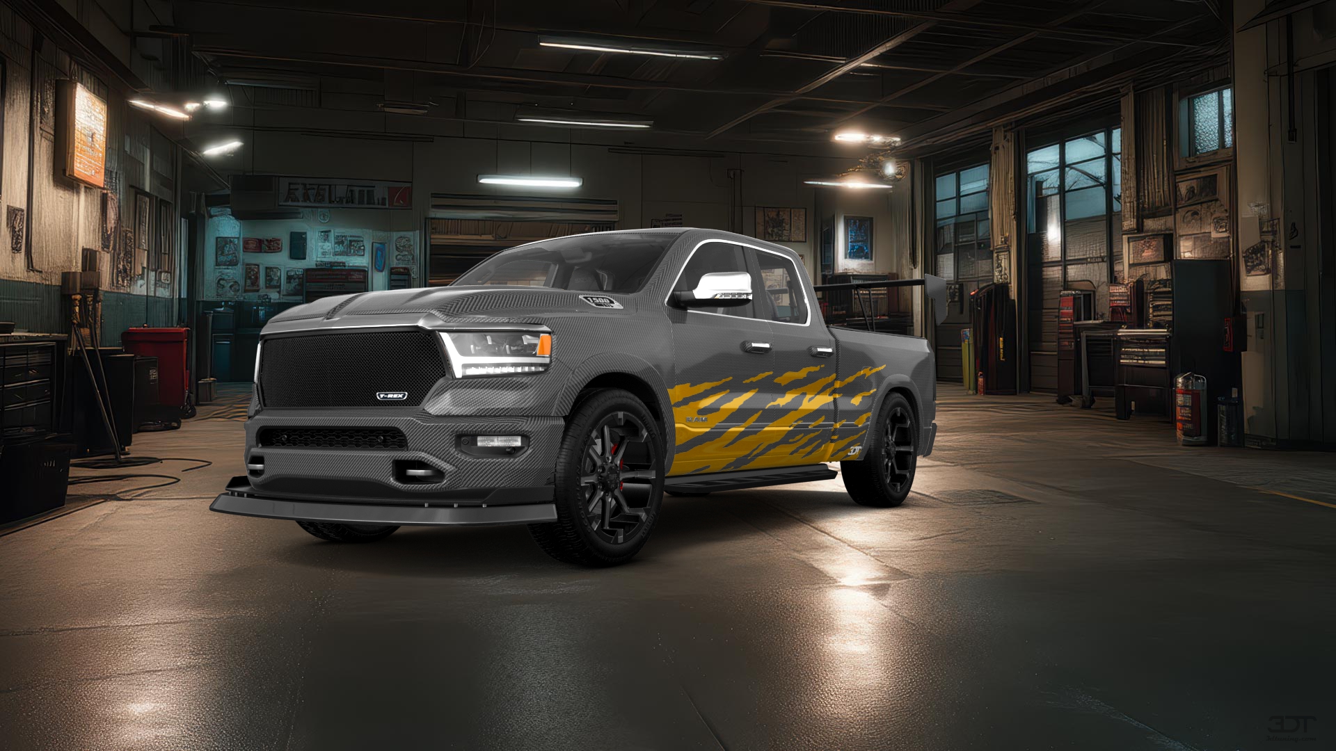 Dodge Ram 1500 Quad Cab 6.4' box 4 Door Truck 2019 tuning