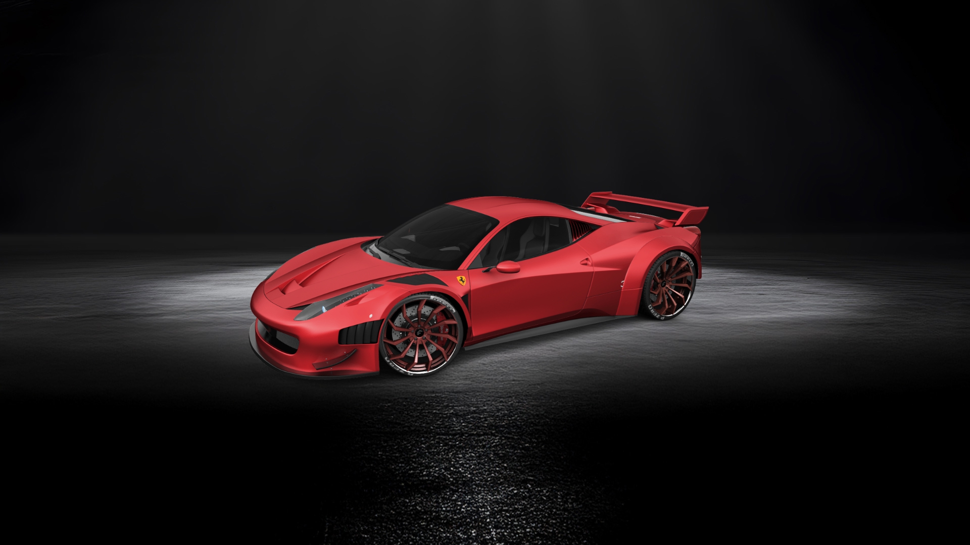 Ferrari 458 Italia 2 door spider 2010 tuning