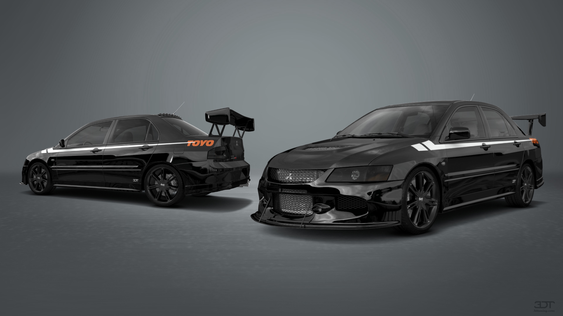 Mitsubishi Lancer Evo IX 4 Door Saloon 2005 tuning