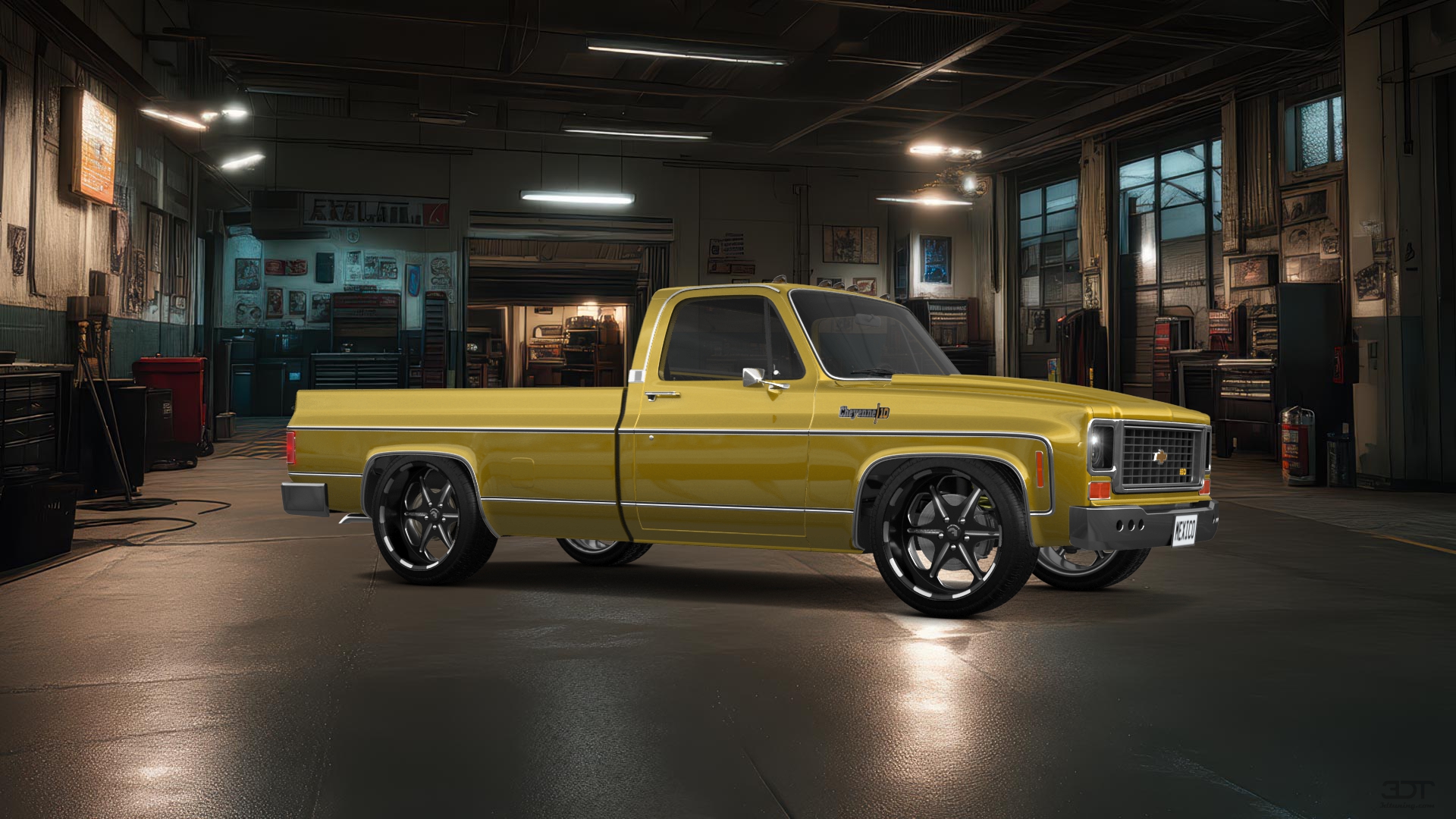 Chevrolet Silverado C-10 2 Door pickup truck 1973 tuning