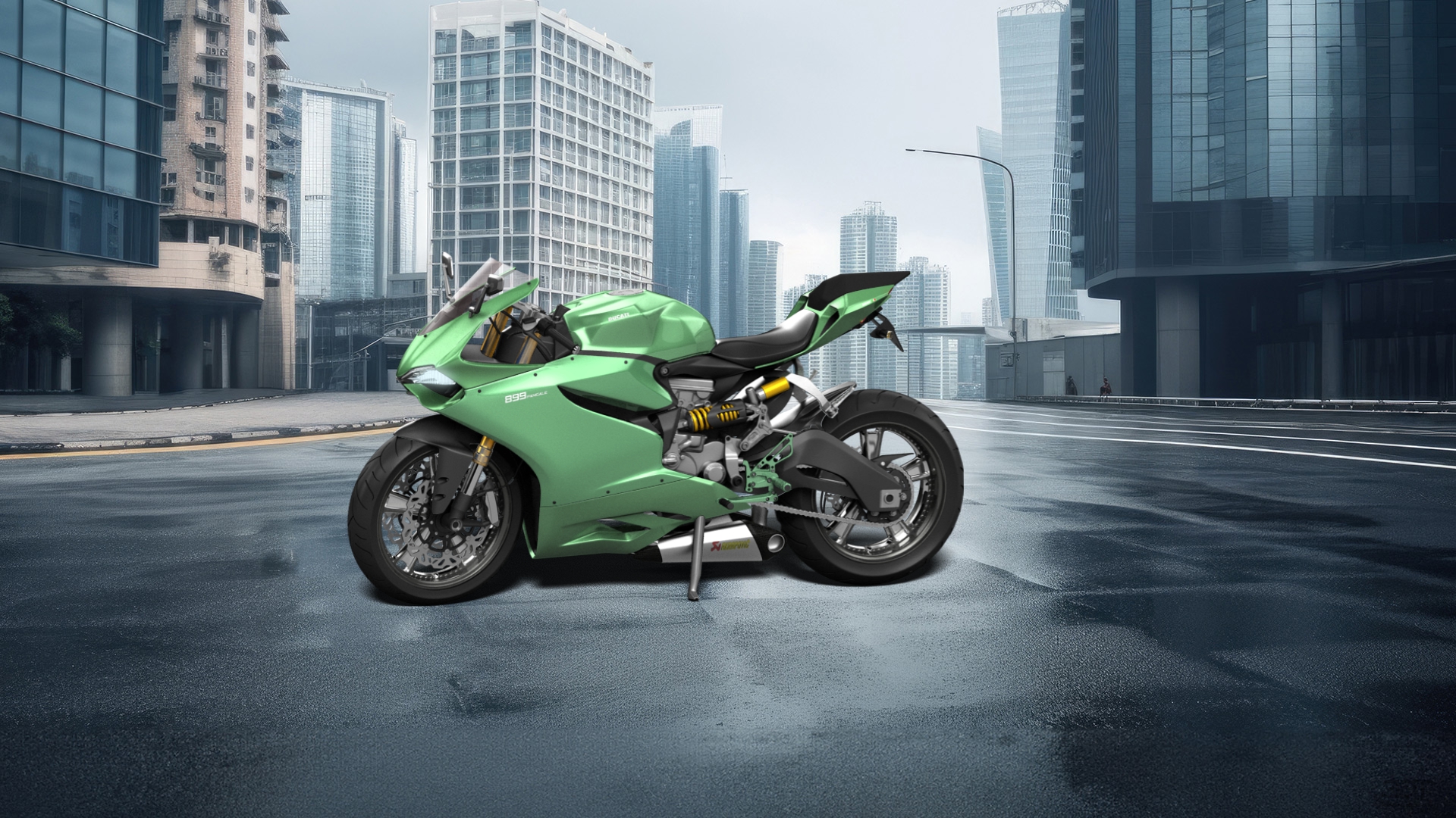 Ducati 899 Panigale Sport Bike 2015