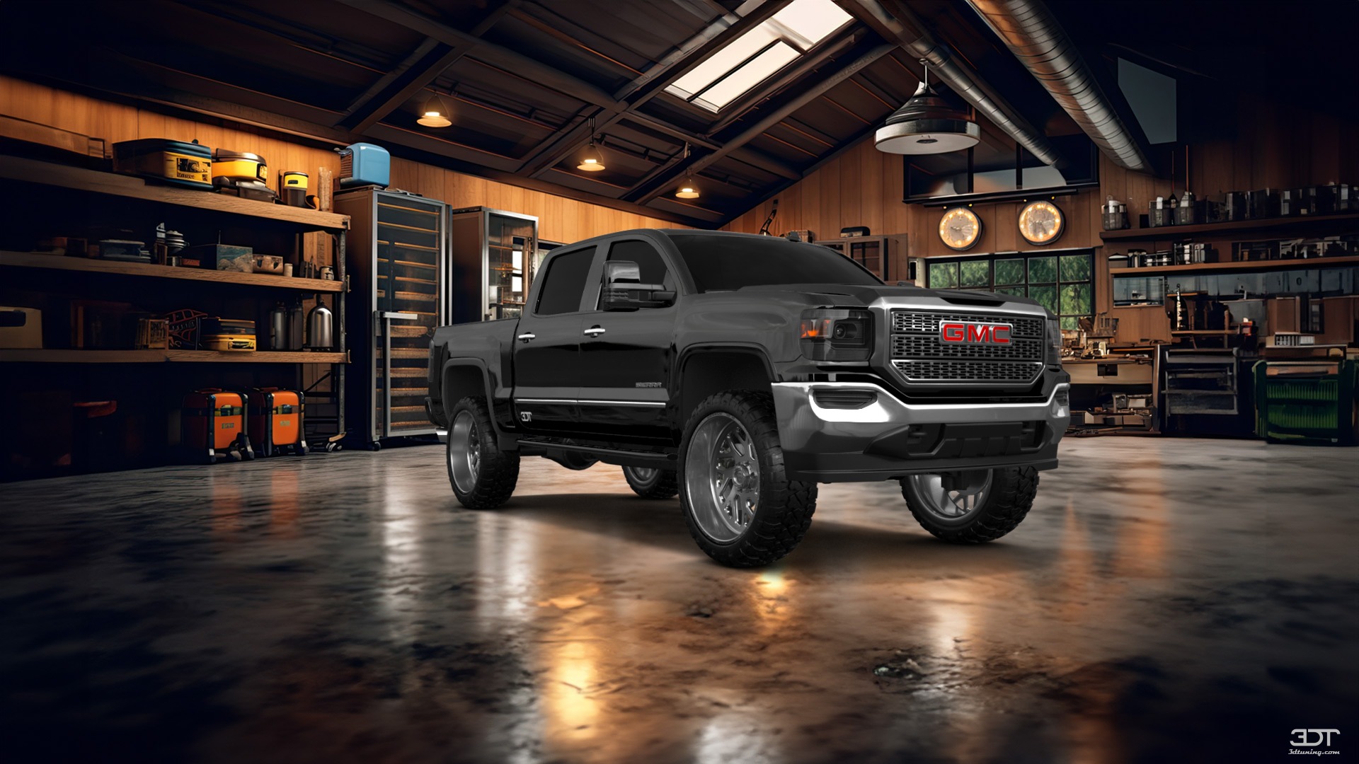 Tuning GMC Sierra 1500 Crew Cab 4 Door pickup truck 2016