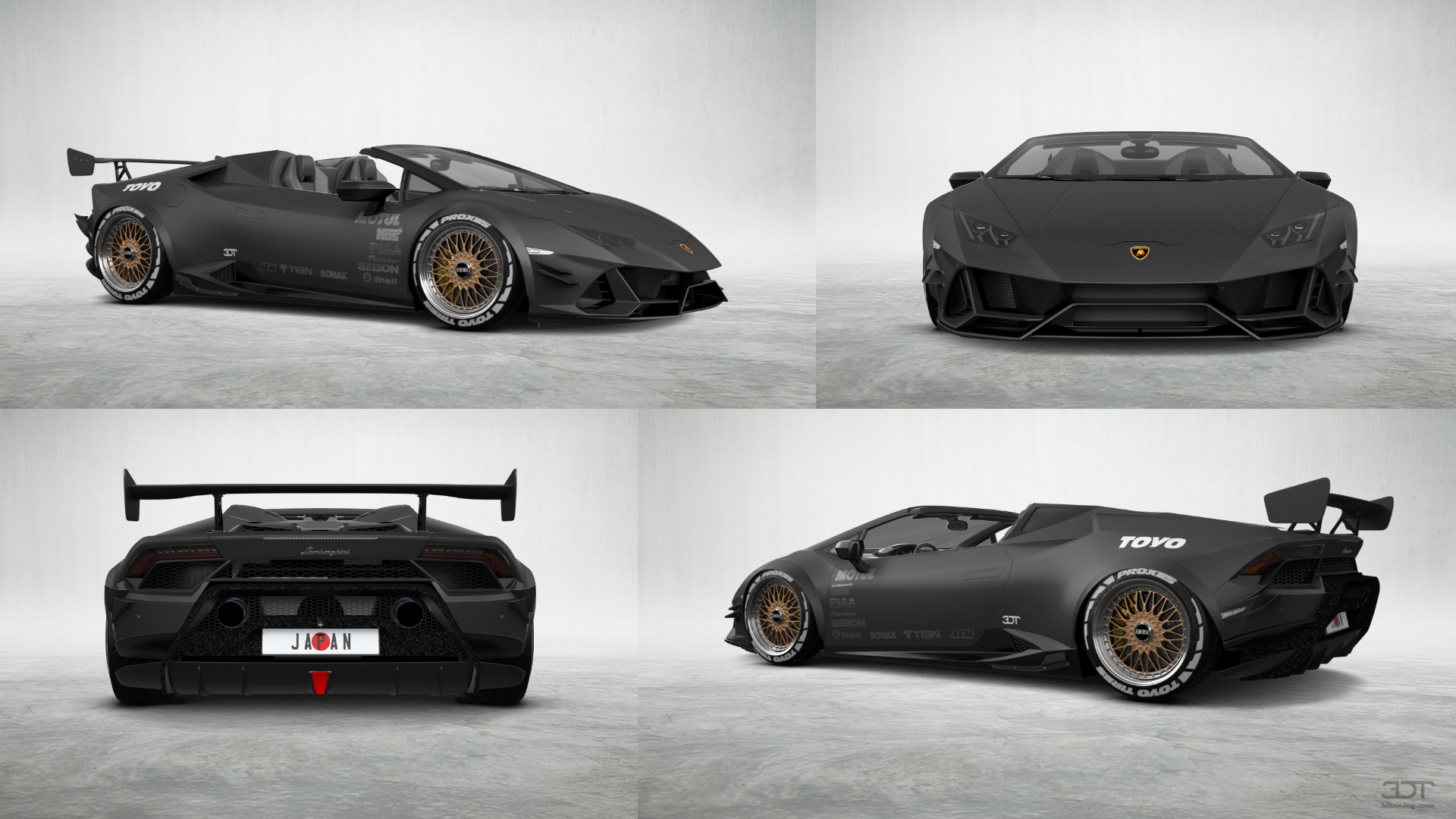 Lamborghini Huracan Spyder 2 Door Convertible 2016 tuning