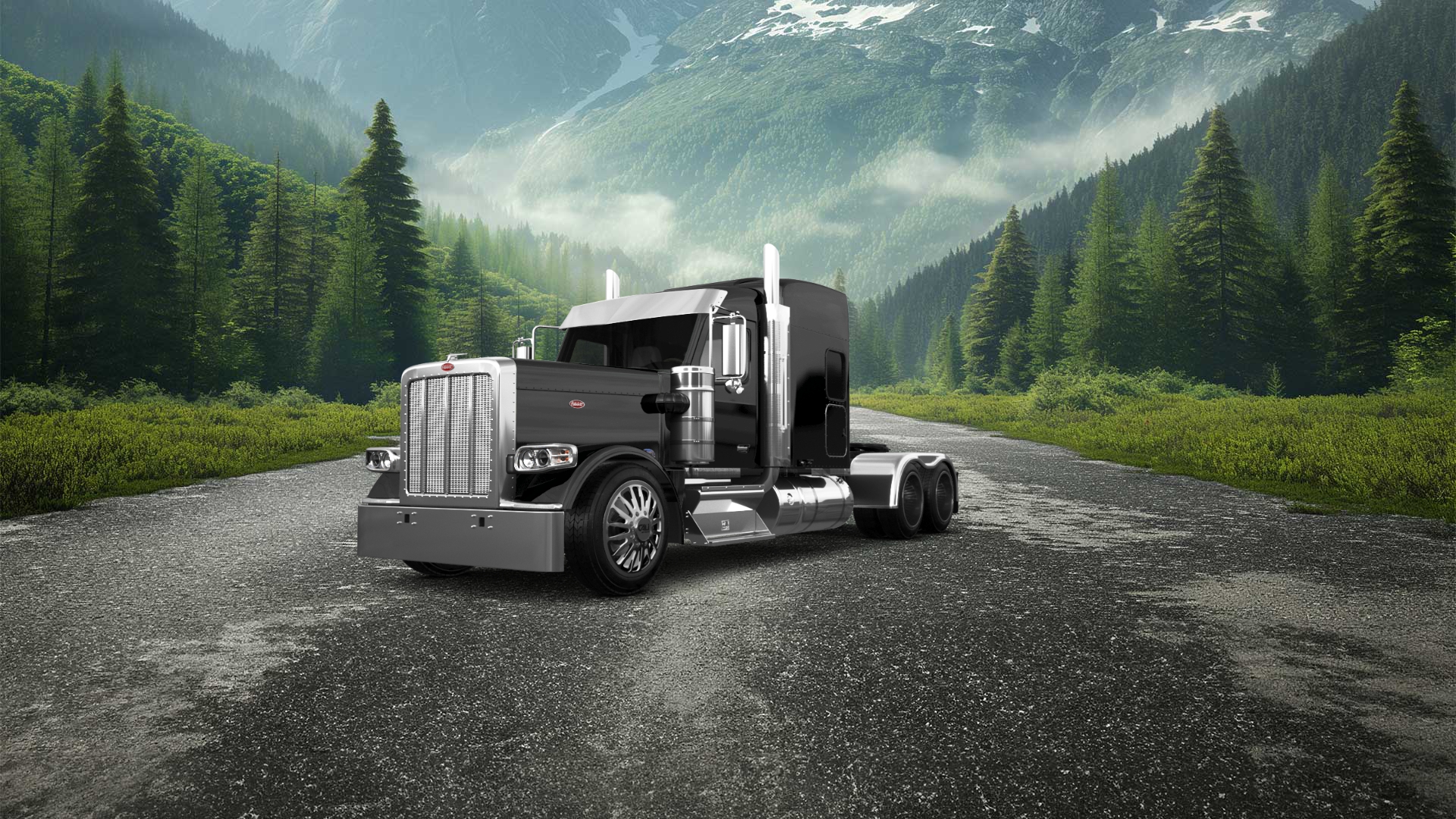 Peterbilt 589 Sleeper Cab Truck 2024 tuning