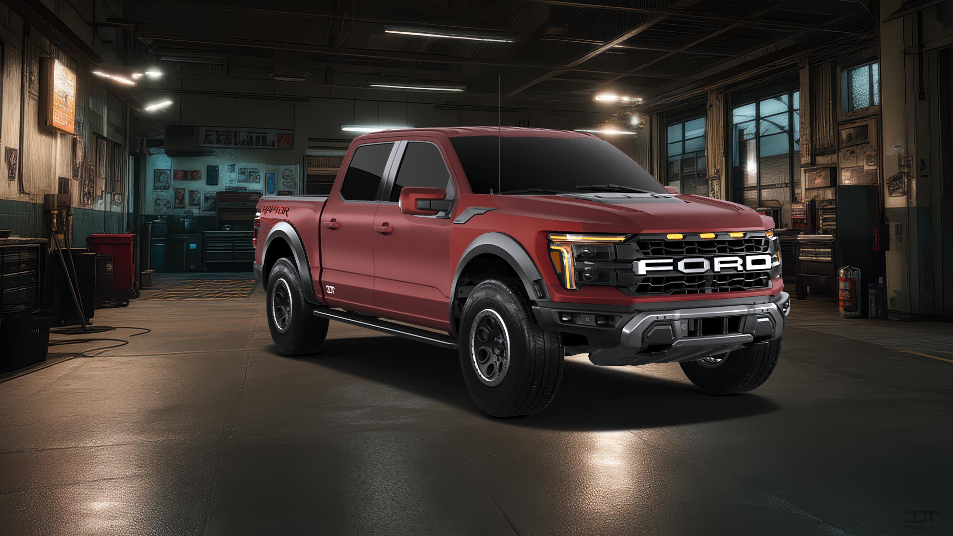 Ford F-150 Raptor 4 Door pickup truck 2024 tuning