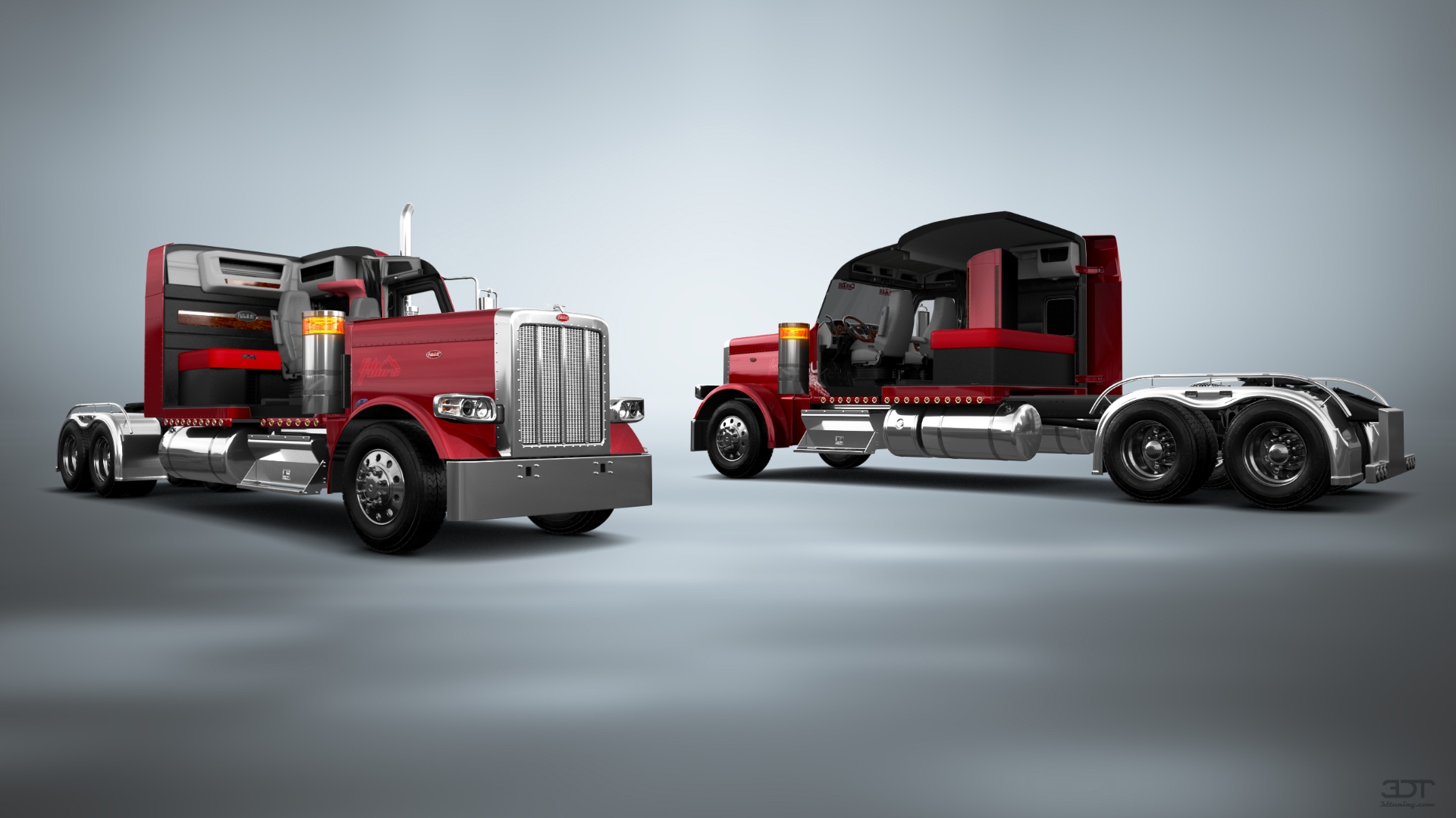 Peterbilt 589 Sleeper Cab Truck 2024 tuning