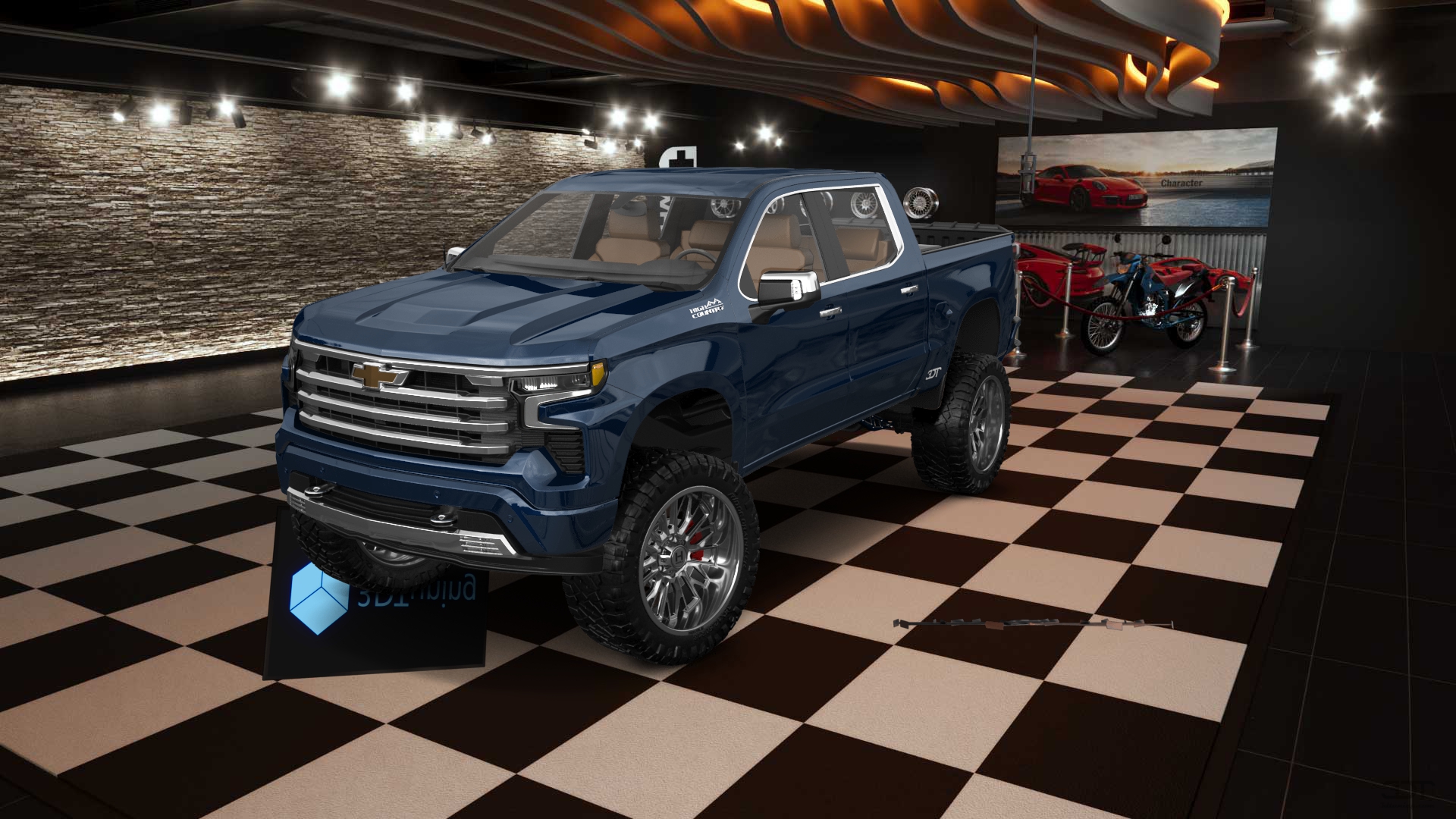 Chevrolet Silverado 1500 Crew Cab 5.8 ft box 4 Door pickup truck 2023