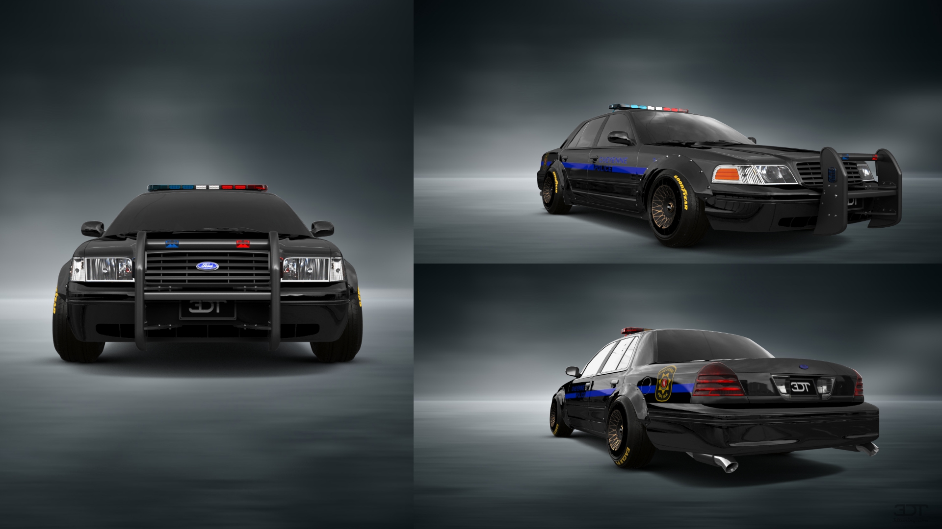 Ford Crown Victoria Sedan 2007 tuning