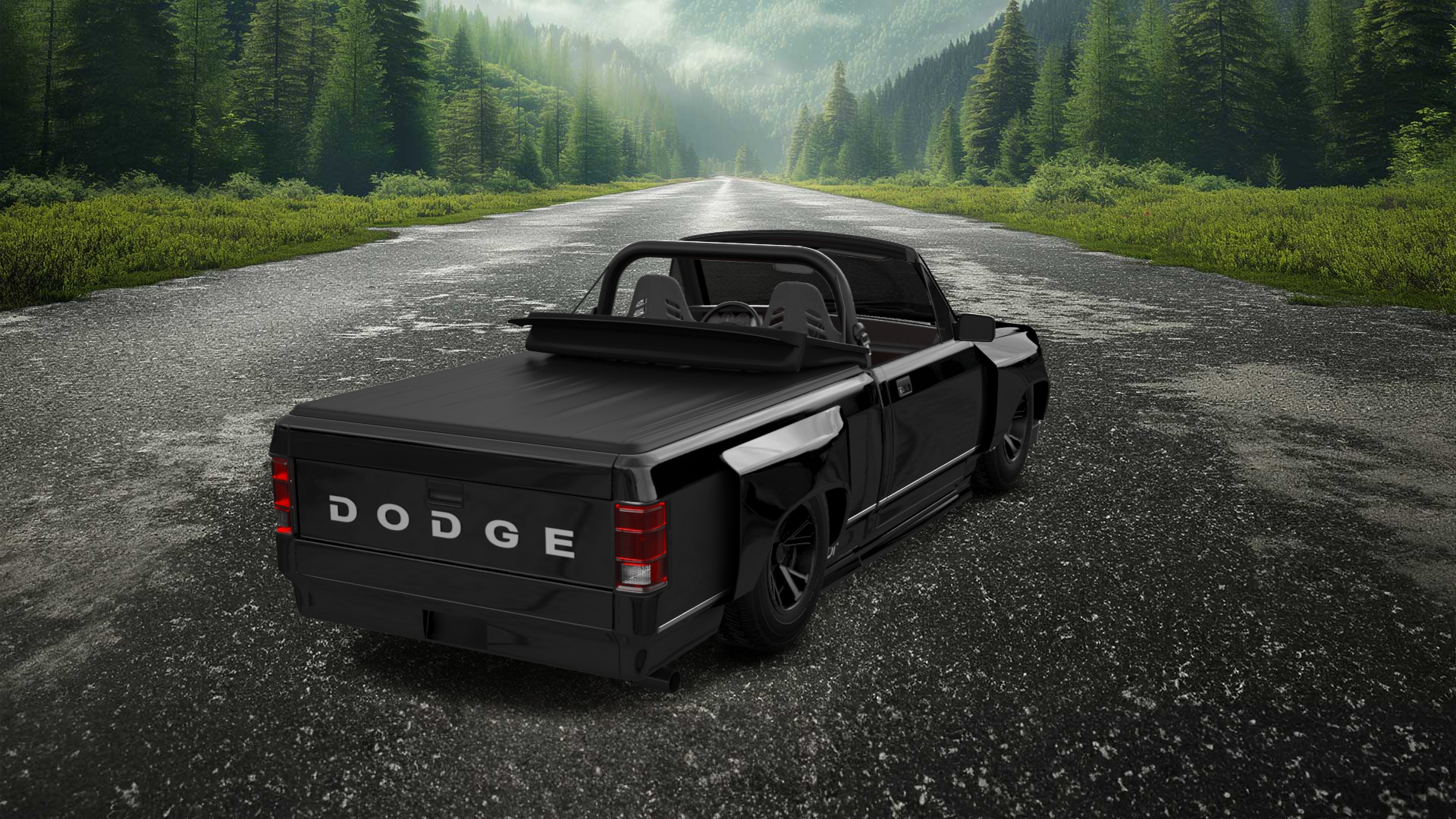Dodge Dakota Regular Cab 2 Door pickup truck 1987