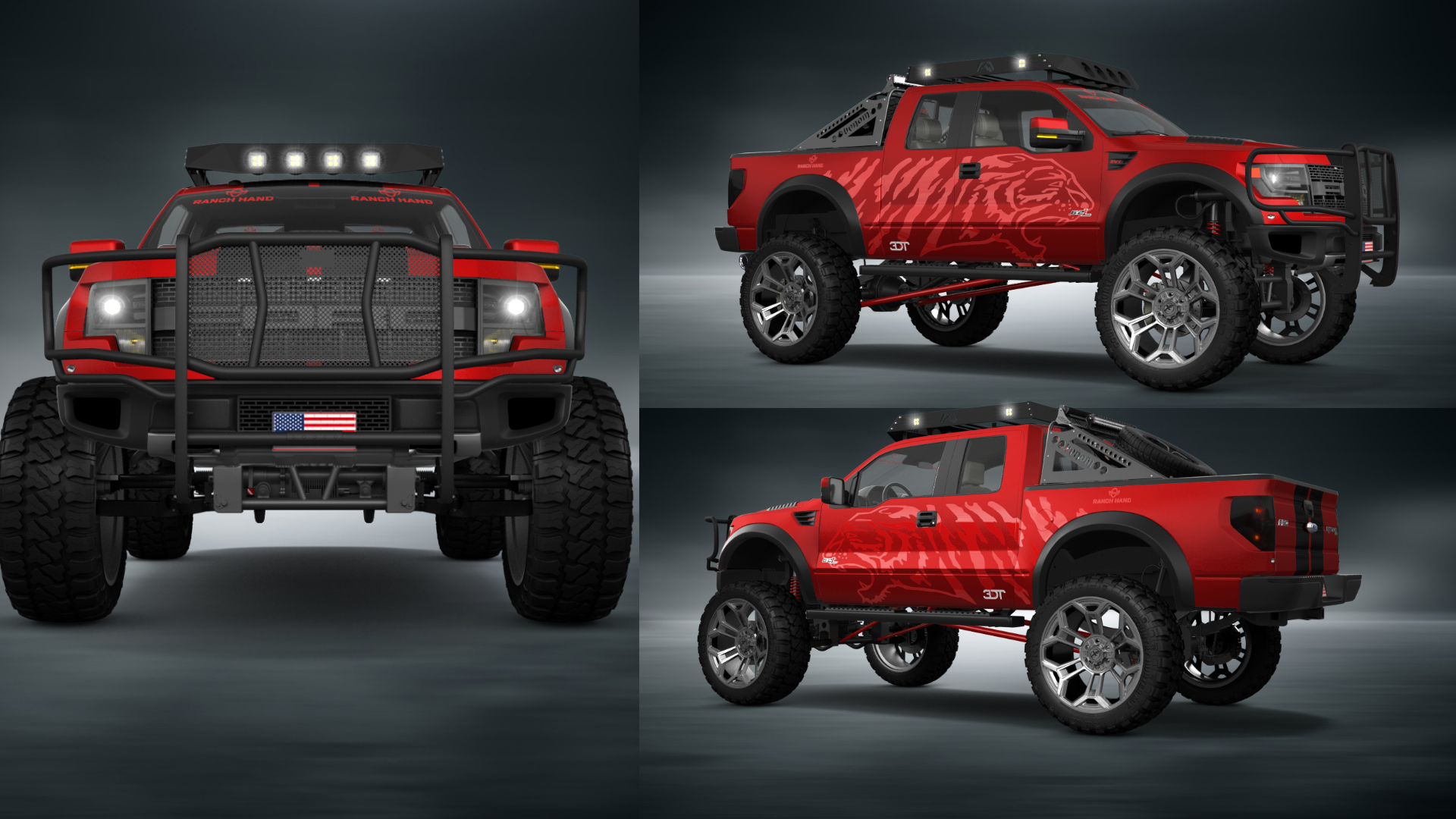 Ford F-150 SVT Raptor 2 Door pickup truck 2010 tuning
