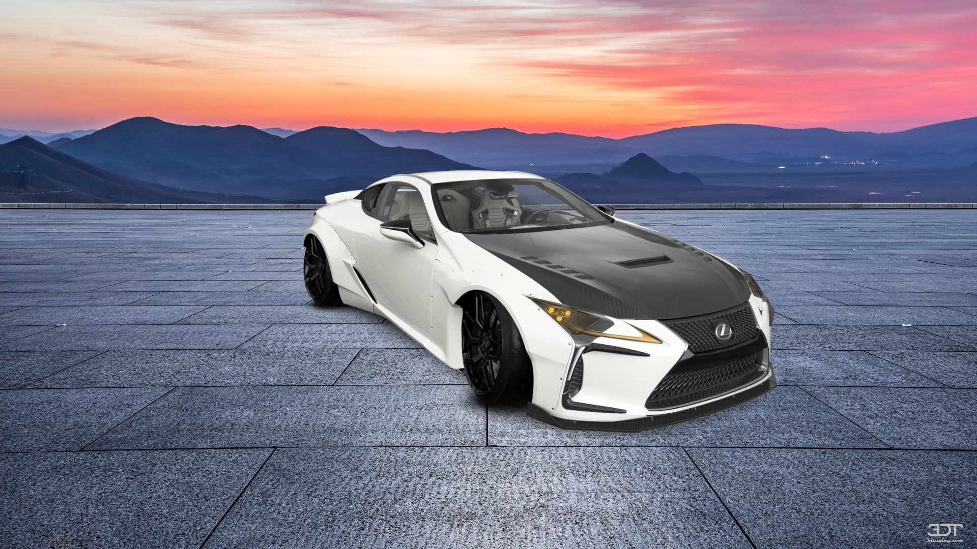Lexus LC500 2 door fastback coupe 2017 tuning