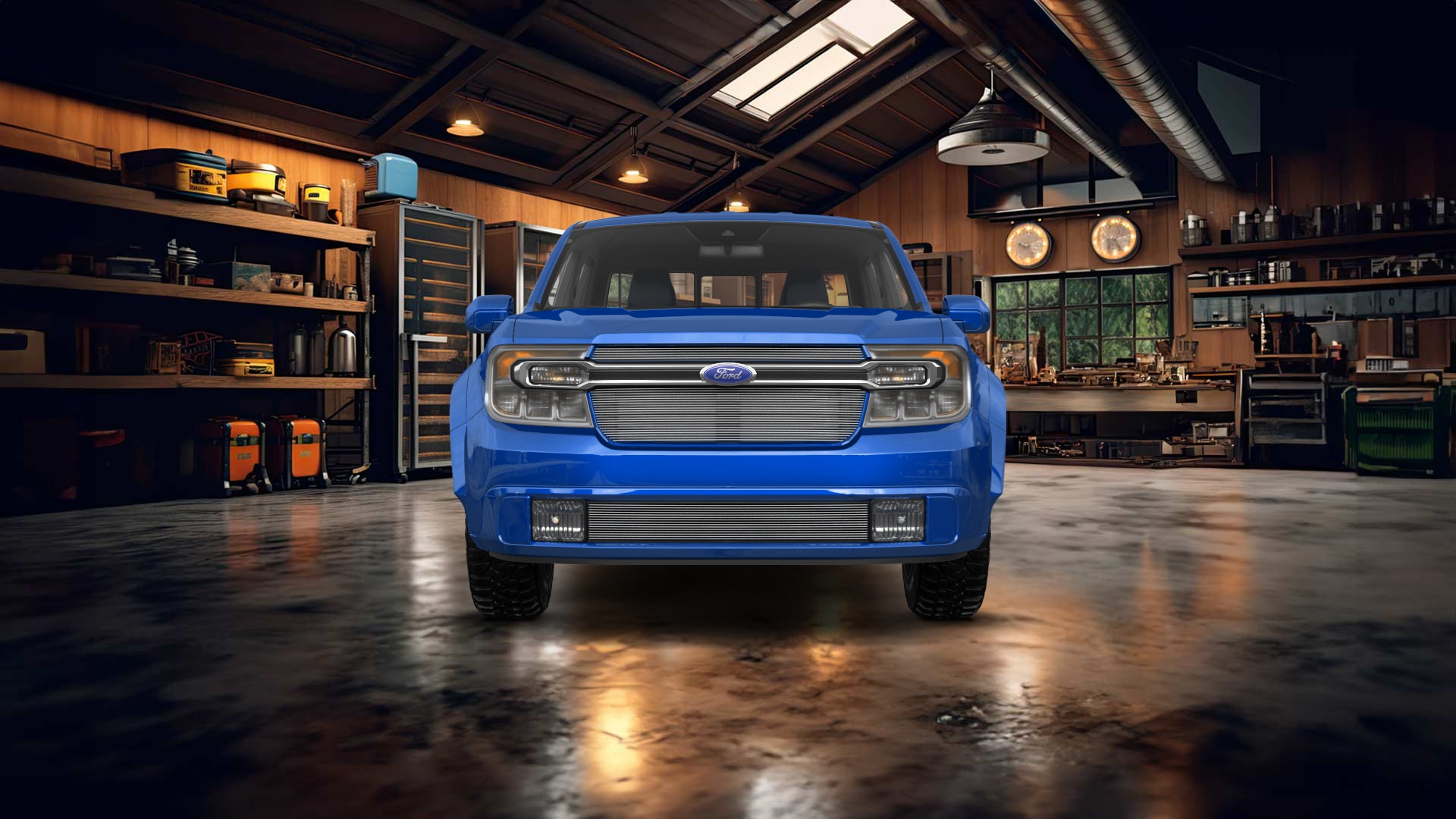 Ford Maverick 4 Door pickup truck 2022 Images