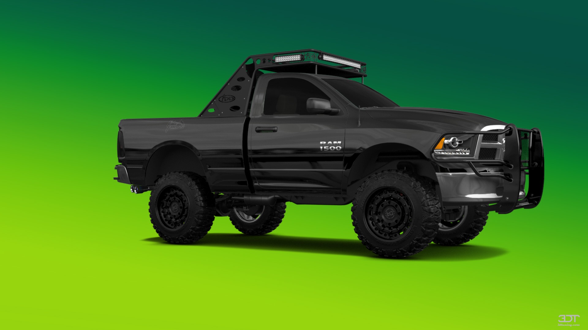 Dodge Ram 1500 6.4' box Regular Cab 2 Door pickup truck 2009 tuning