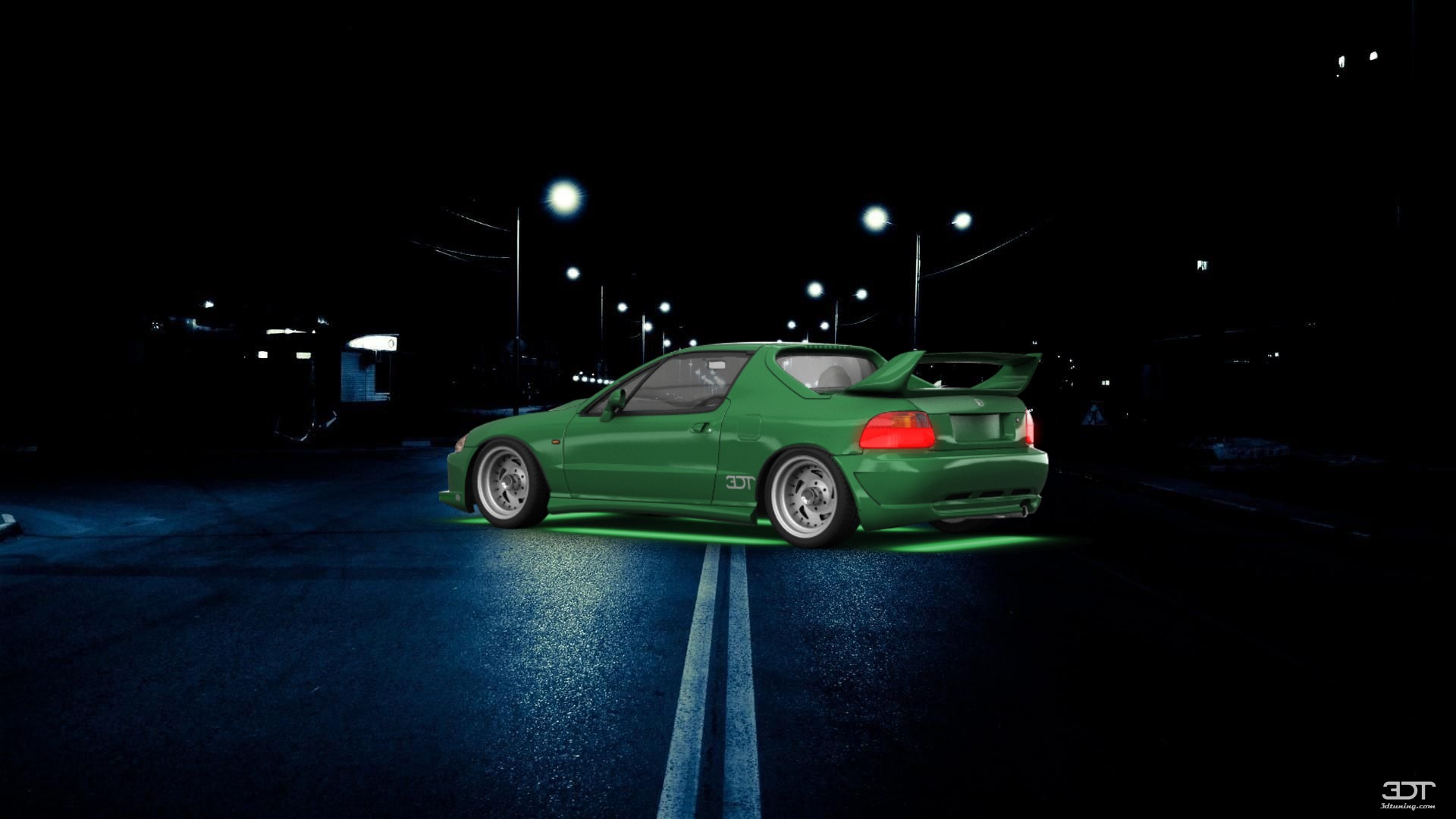 Tuning Honda CR-X Del Sol SiR Coupe 1995