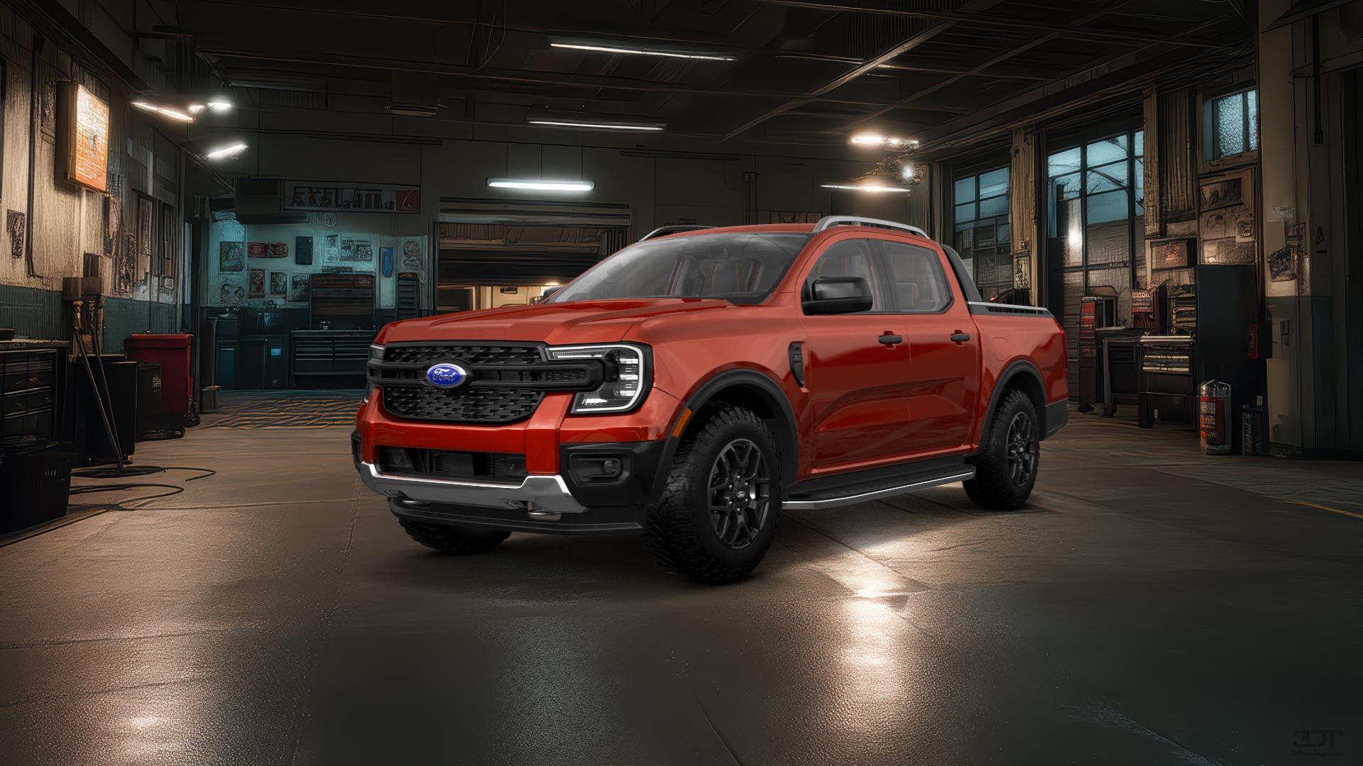 Ford Ranger 4 Door pickup truck 2022 tuning