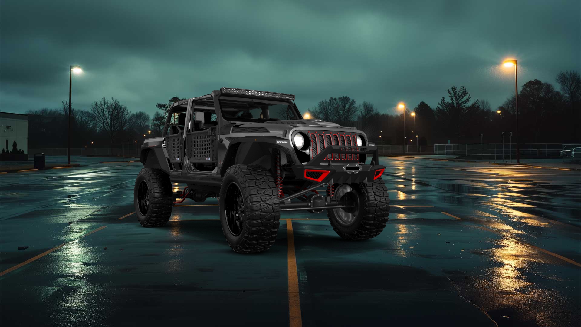 Jeep Wrangler Rubicon JL 4 Door SUV 2017 tuning