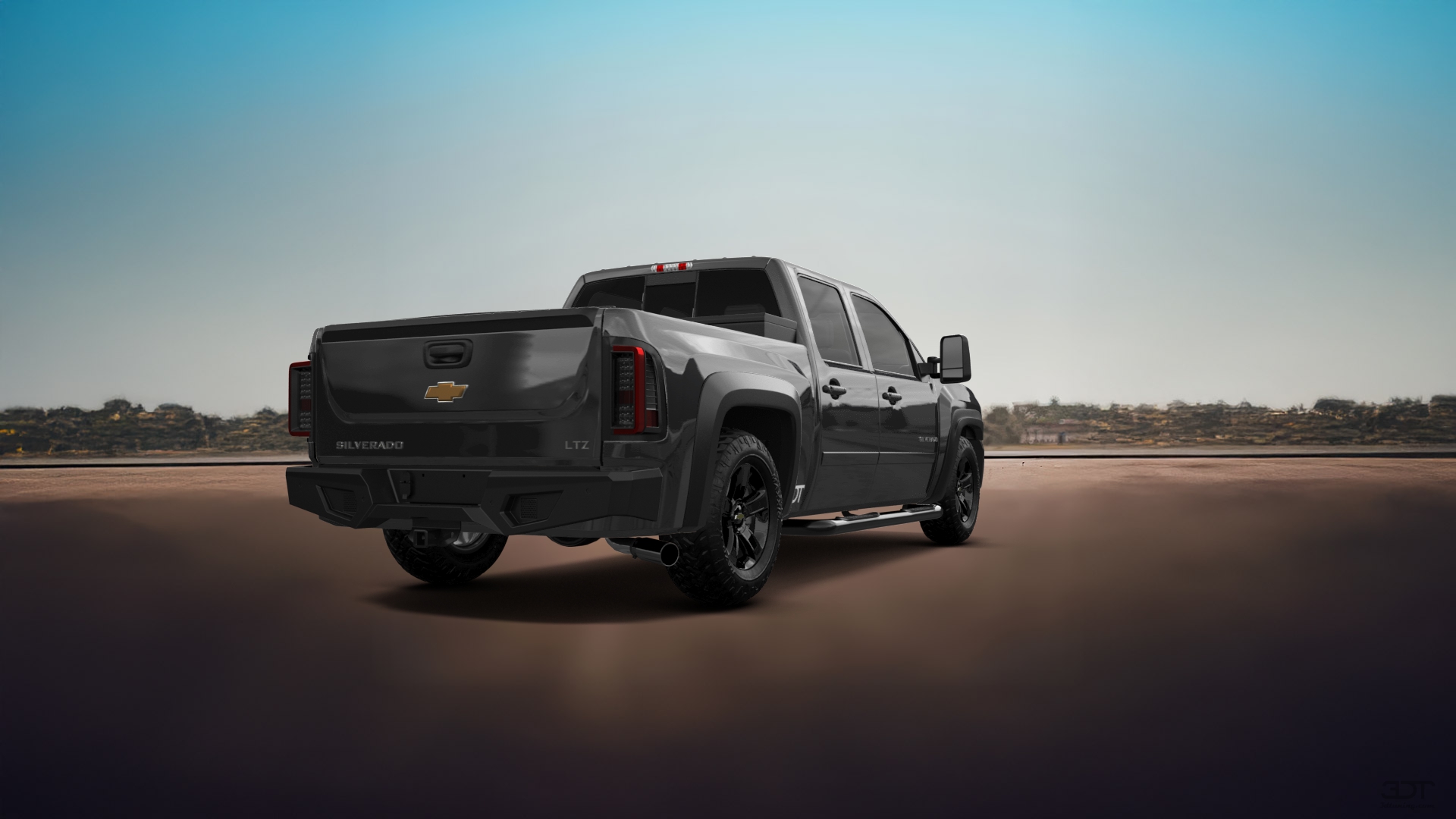 Chevrolet Silverado 1500 Crew Cab 4 Door pickup truck 2007