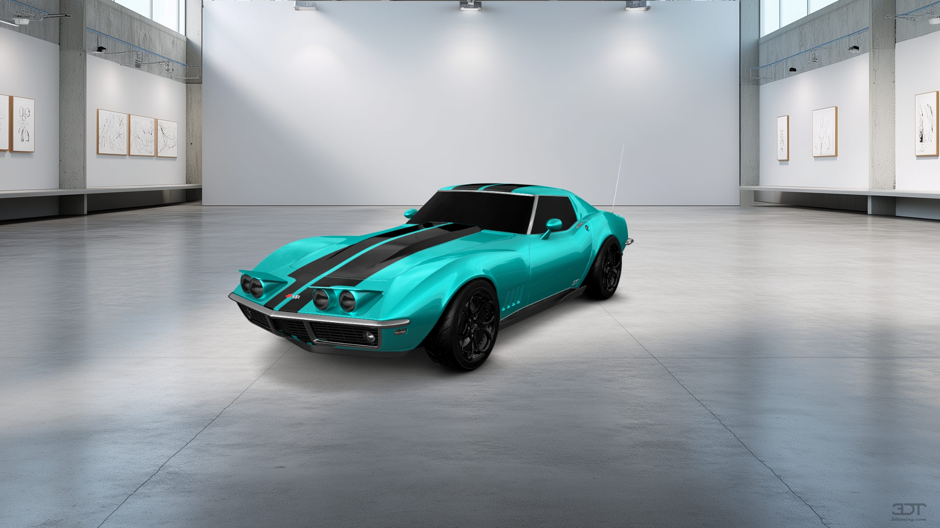 Chevrolet Corvette 2 Door Coupe 1968 tuning