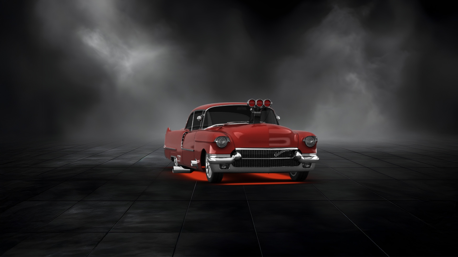 Cadillac De Ville Coupe 1956 tuning