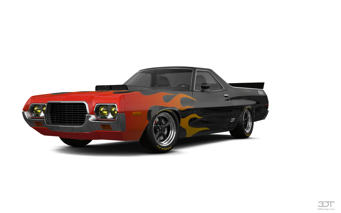 Tuning Ford Ranchero 2 Door Coupe 1972
