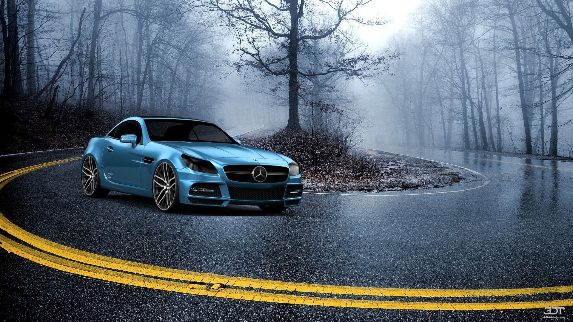 Tuning Mercedes SLK class Coupe 2012