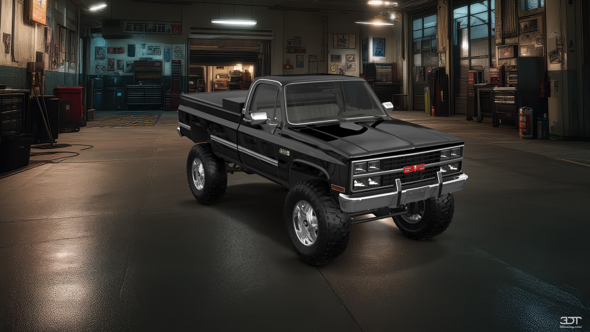 GMC Sierra 1500 2 Door pickup truck 1985 tuning