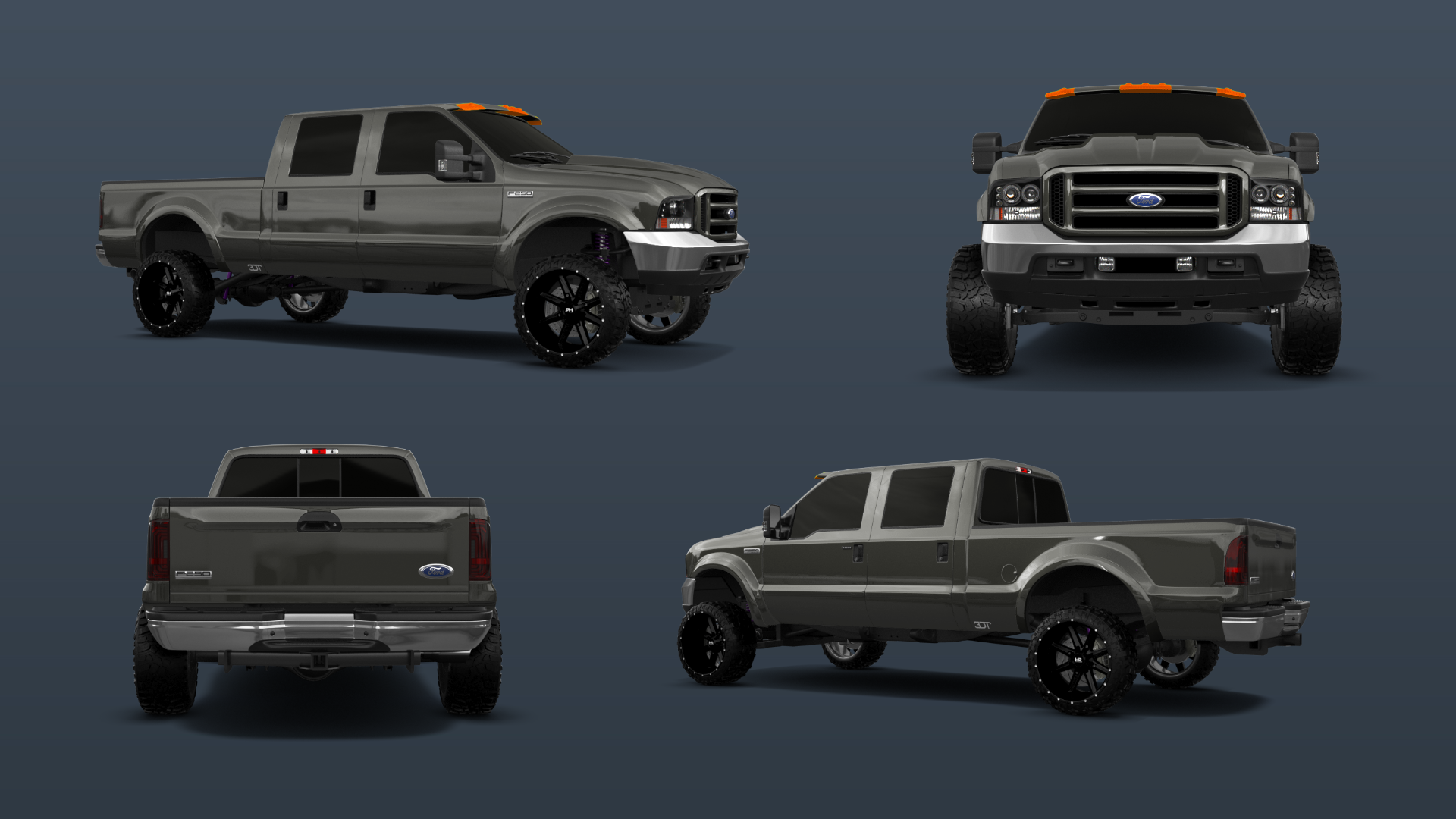 Ford F-250 Crew Cab 4 Door pickup truck 1999 tuning