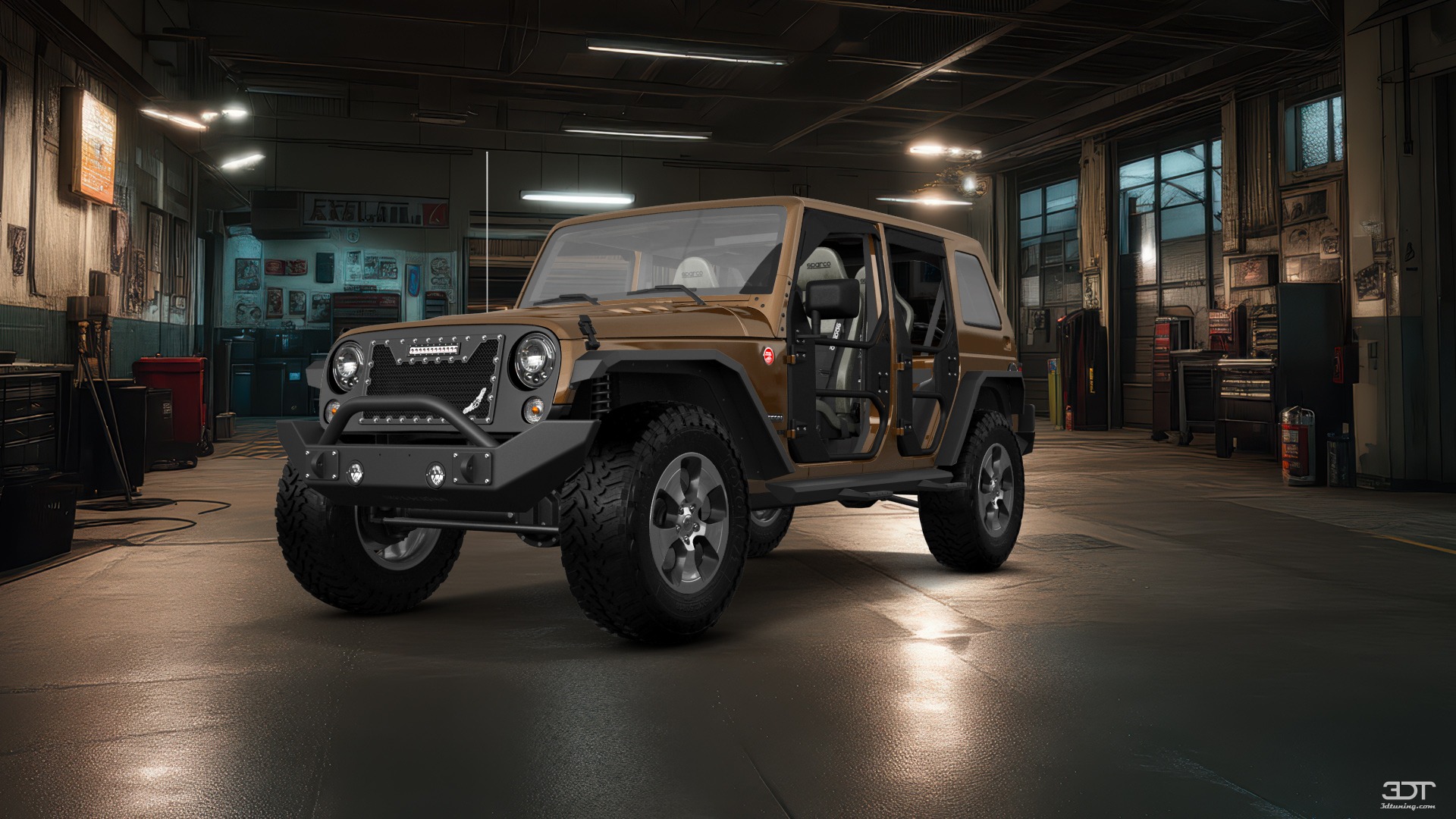 Jeep Wrangler Unlimited JK Rubicon Recon 4 Door SUV 2017 tuning