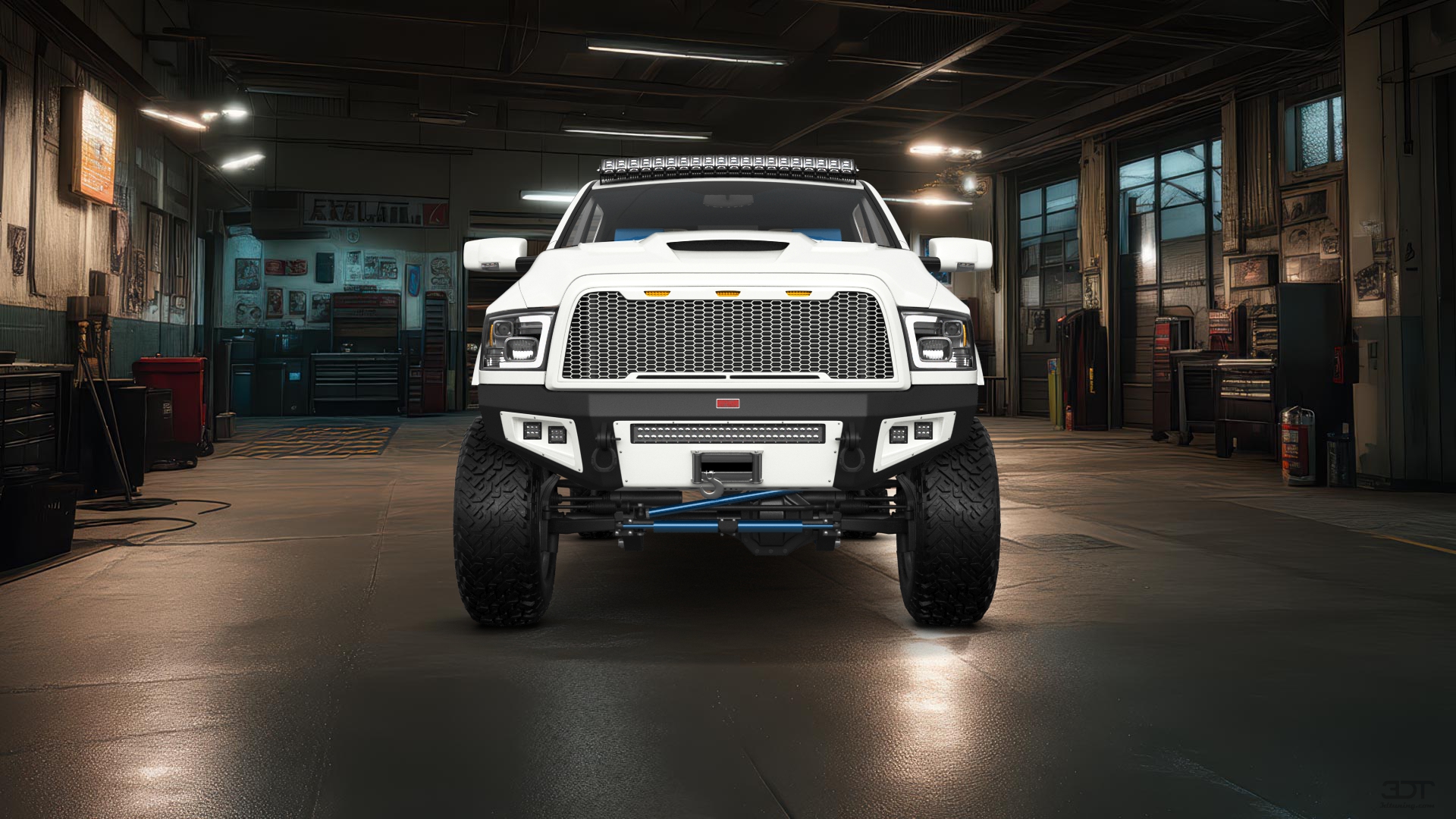 Dodge Ram 2500 Mega Cab 6.4 ft box 4 Door pickup truck 2010 tuning