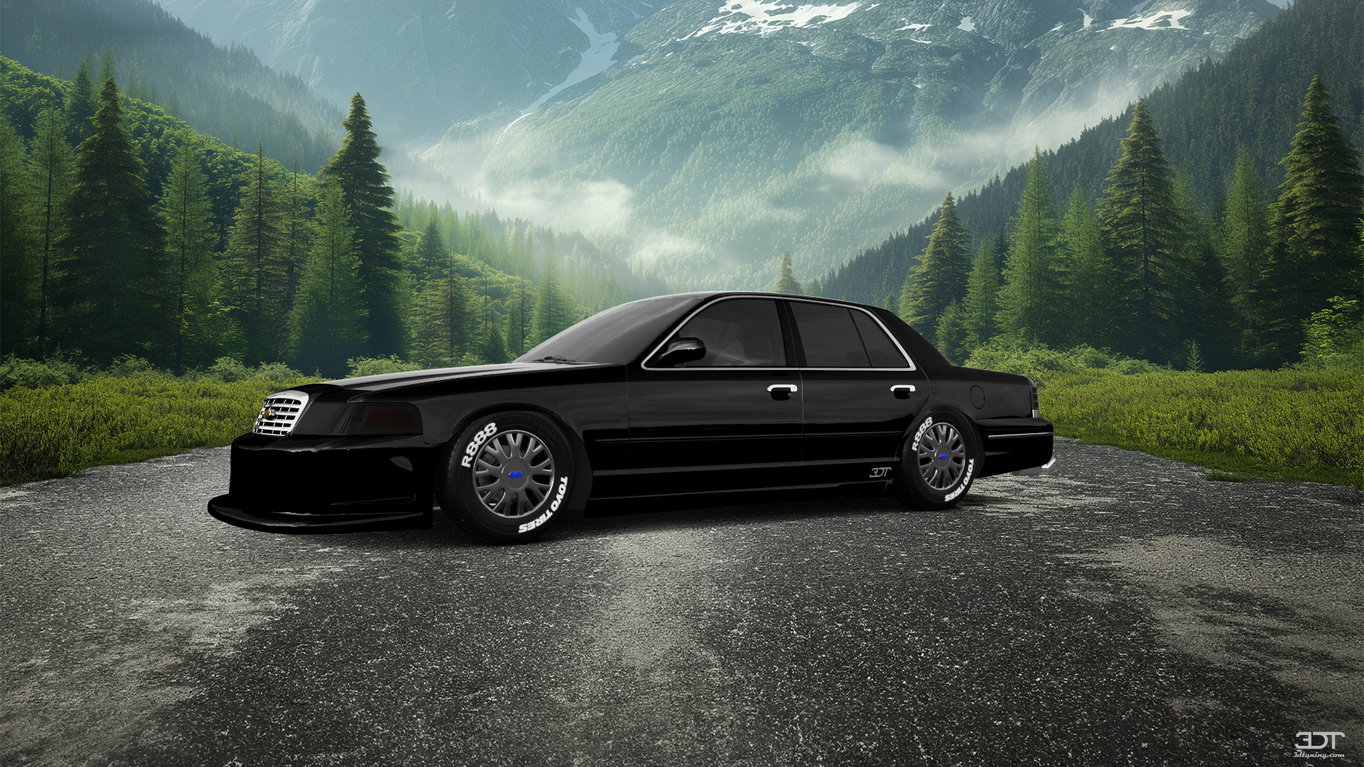 Ford Crown Victoria Sedan 2007 tuning