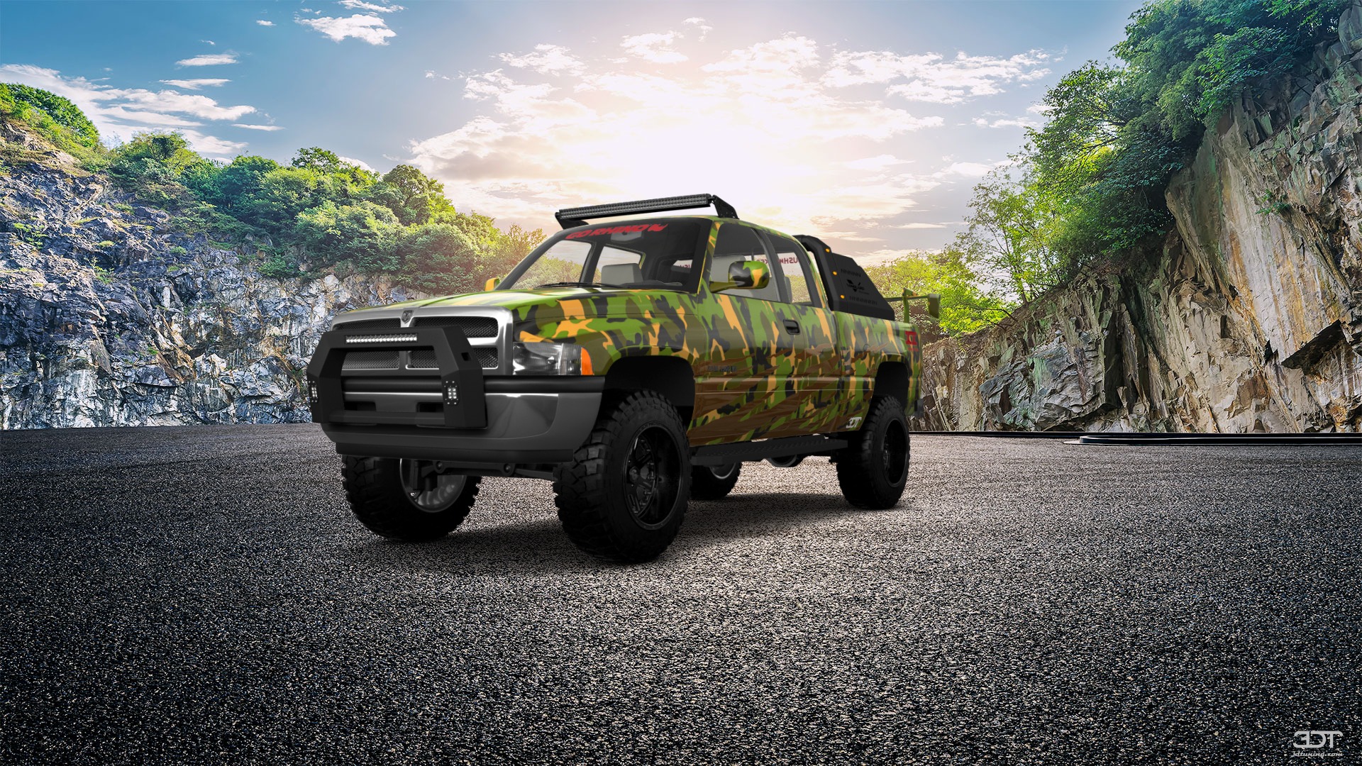 Dodge Ram 1500 Club Cab Pickup Truck 1999 tuning