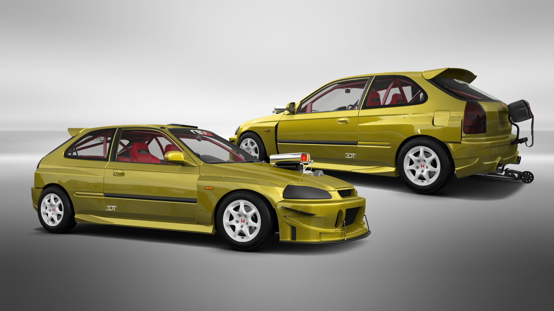 Honda Civic 3 Door Hatchback 1997 tuning