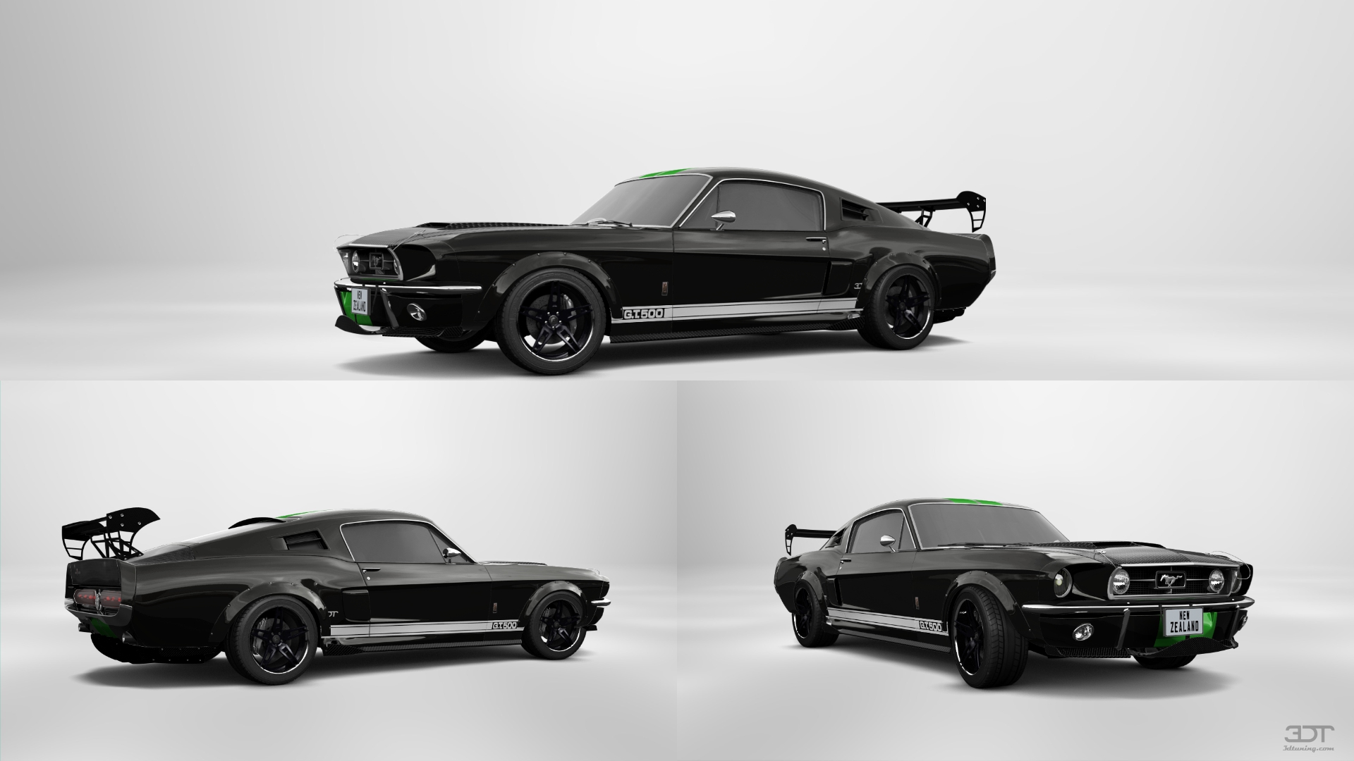 Mustang GT500 2 Door Coupe 1968 tuning