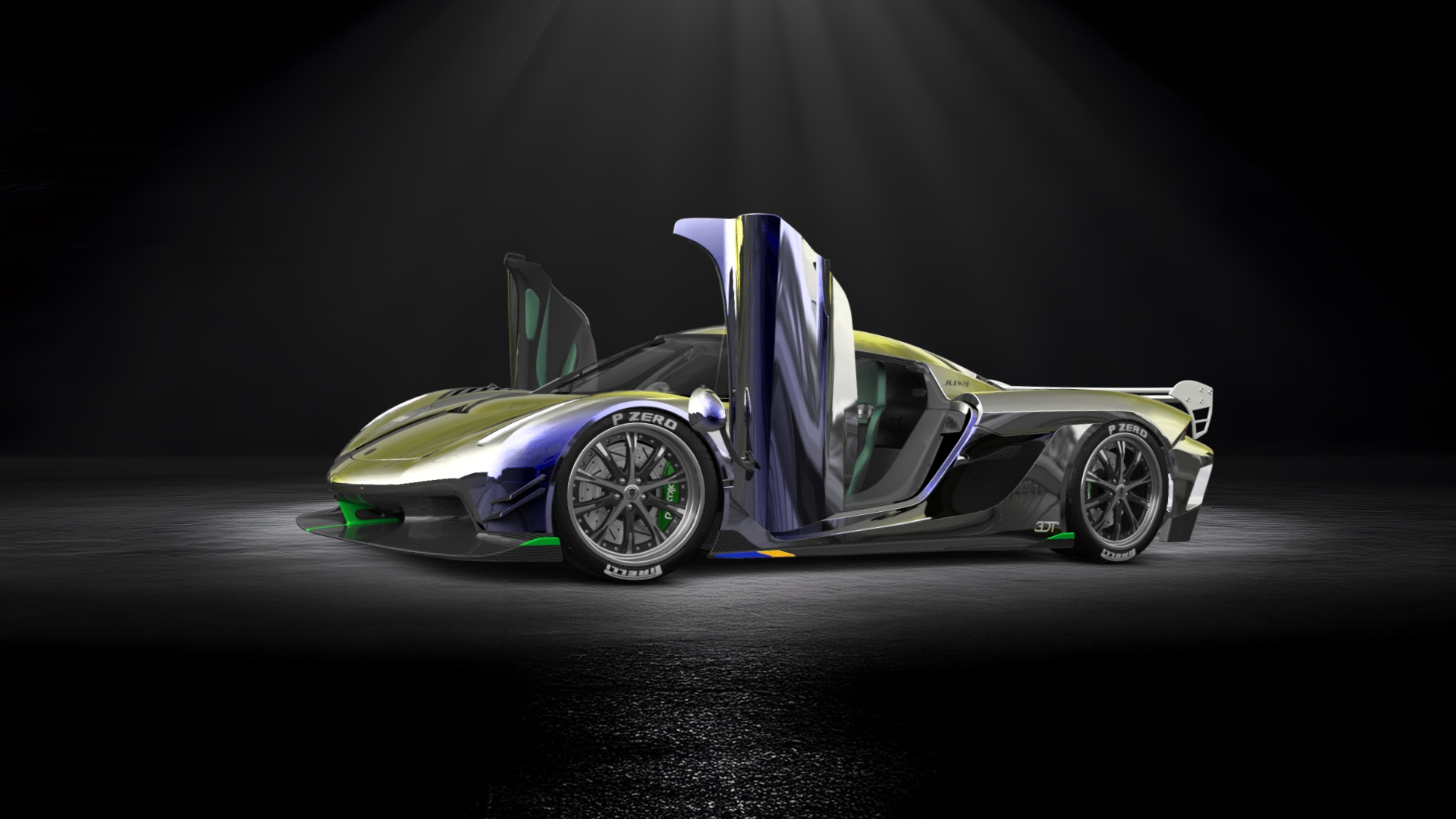 Koenigsegg Jesko 2 door targa top 2020