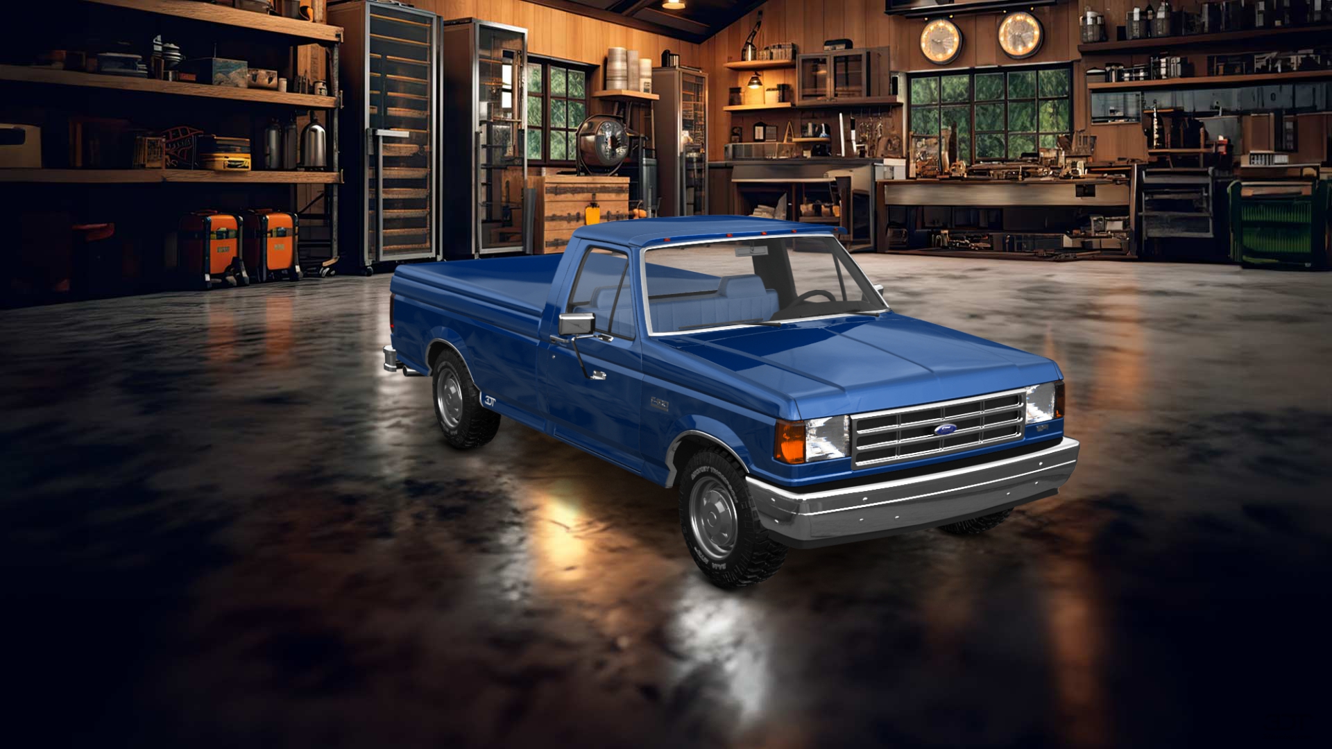 Ford F-150 2 Door pickup truck 1987