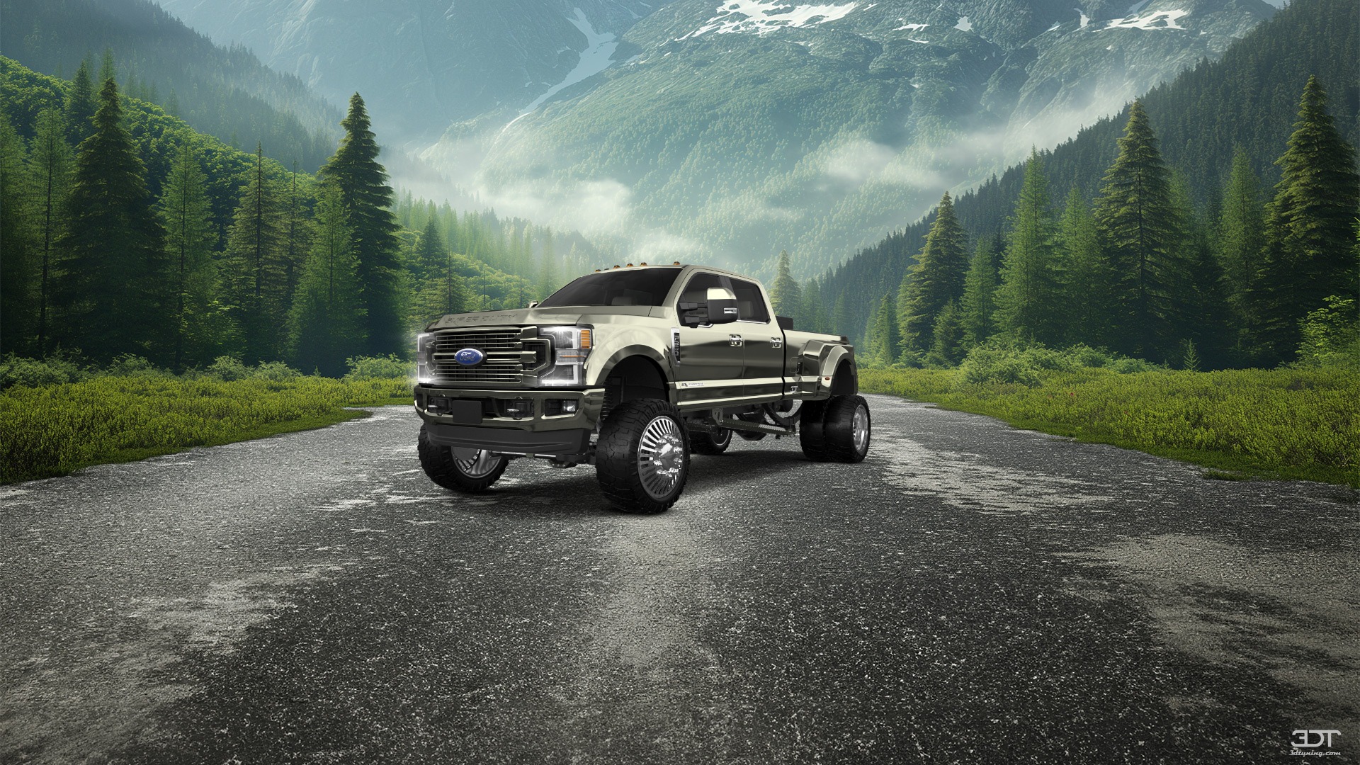 Ford F-350 DRW 4 Door pickup truck 2021