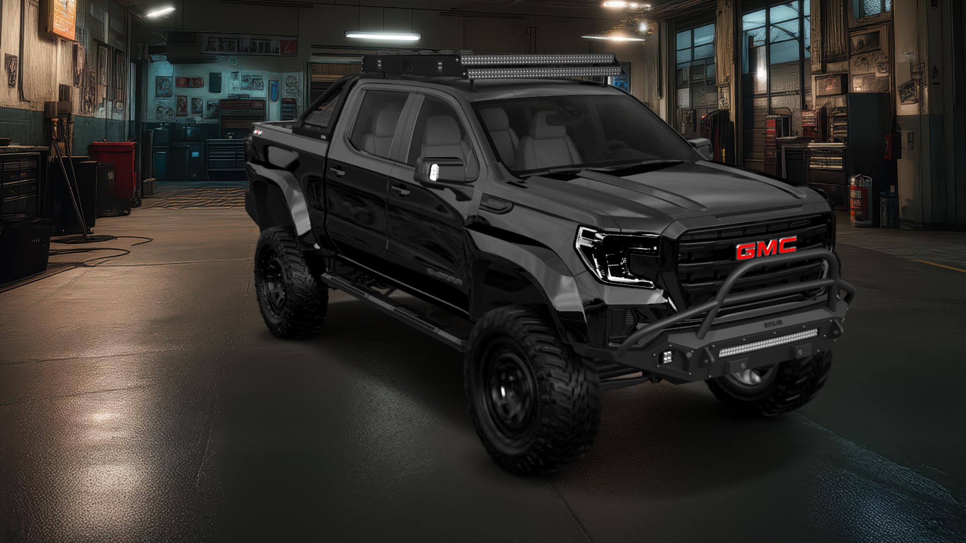 GMC Sierra 4 Door pickup truck 2020 tuning